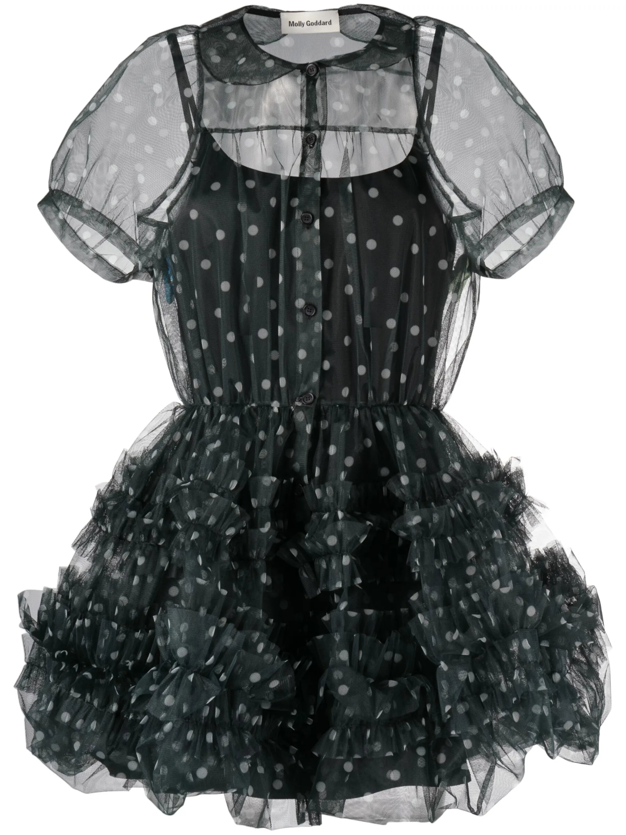 Sofia polka-dot tulle dress