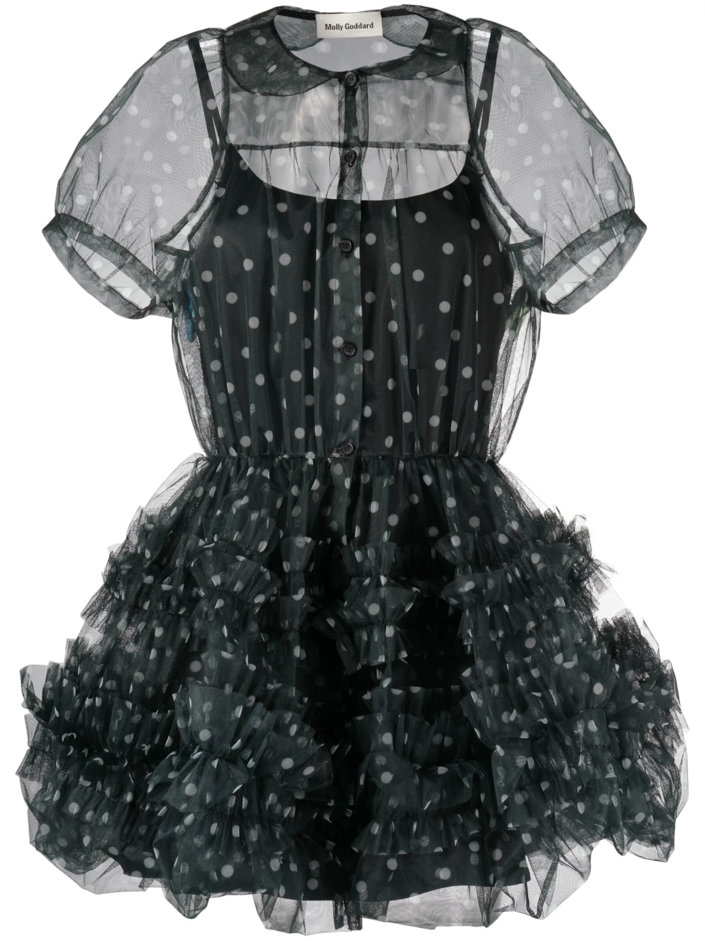 Sofia polka-dot tulle dress