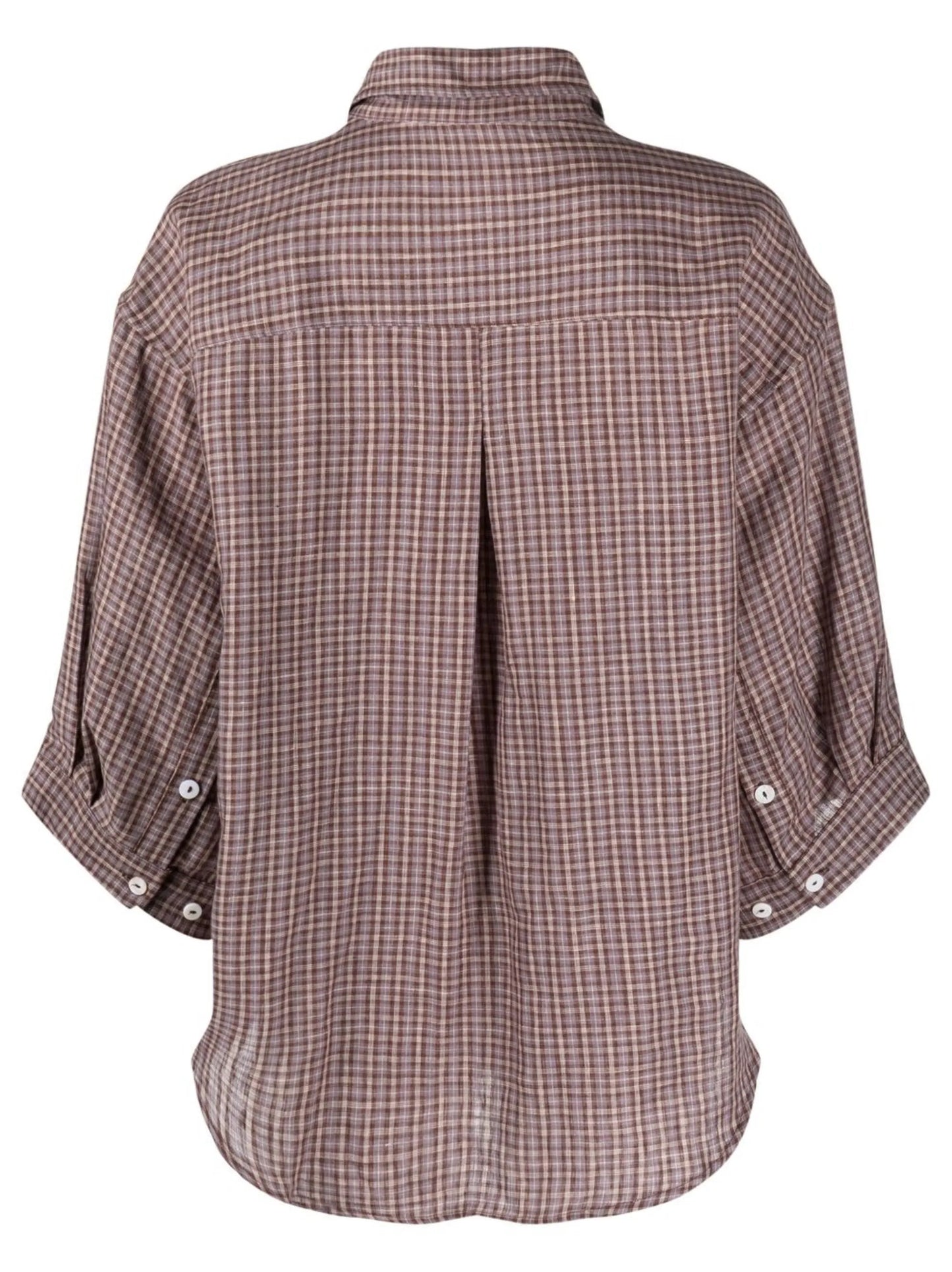 check-pattern pyjama set