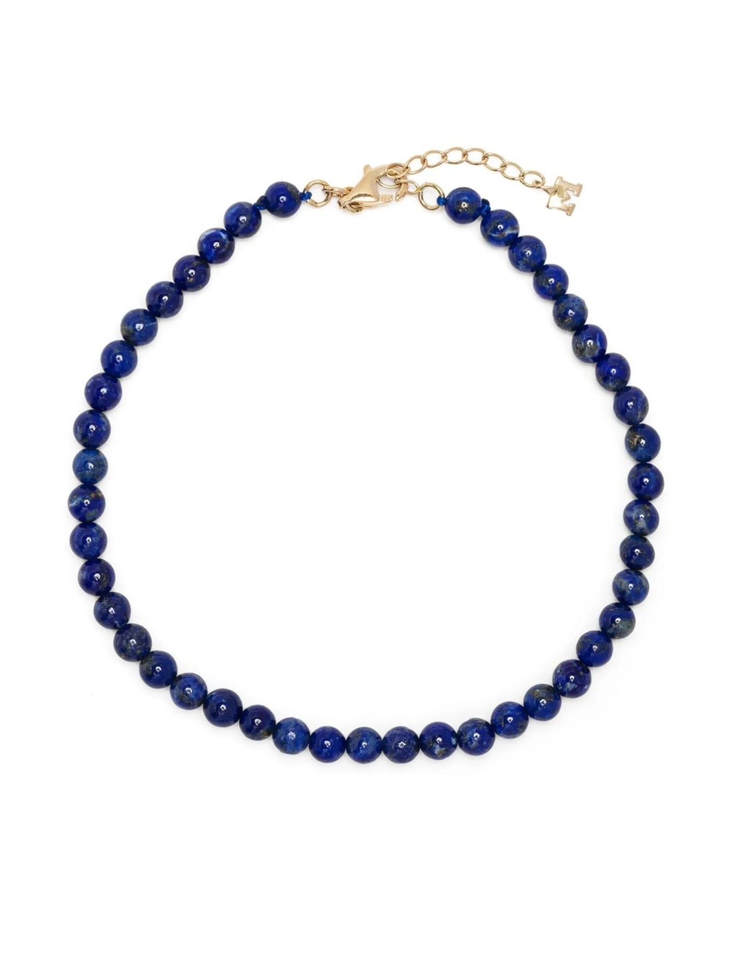 lapis bead bracelet