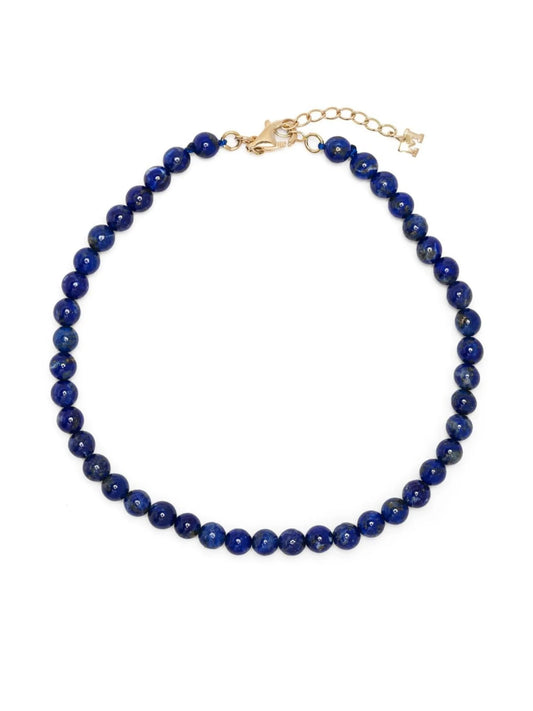 lapis bead bracelet