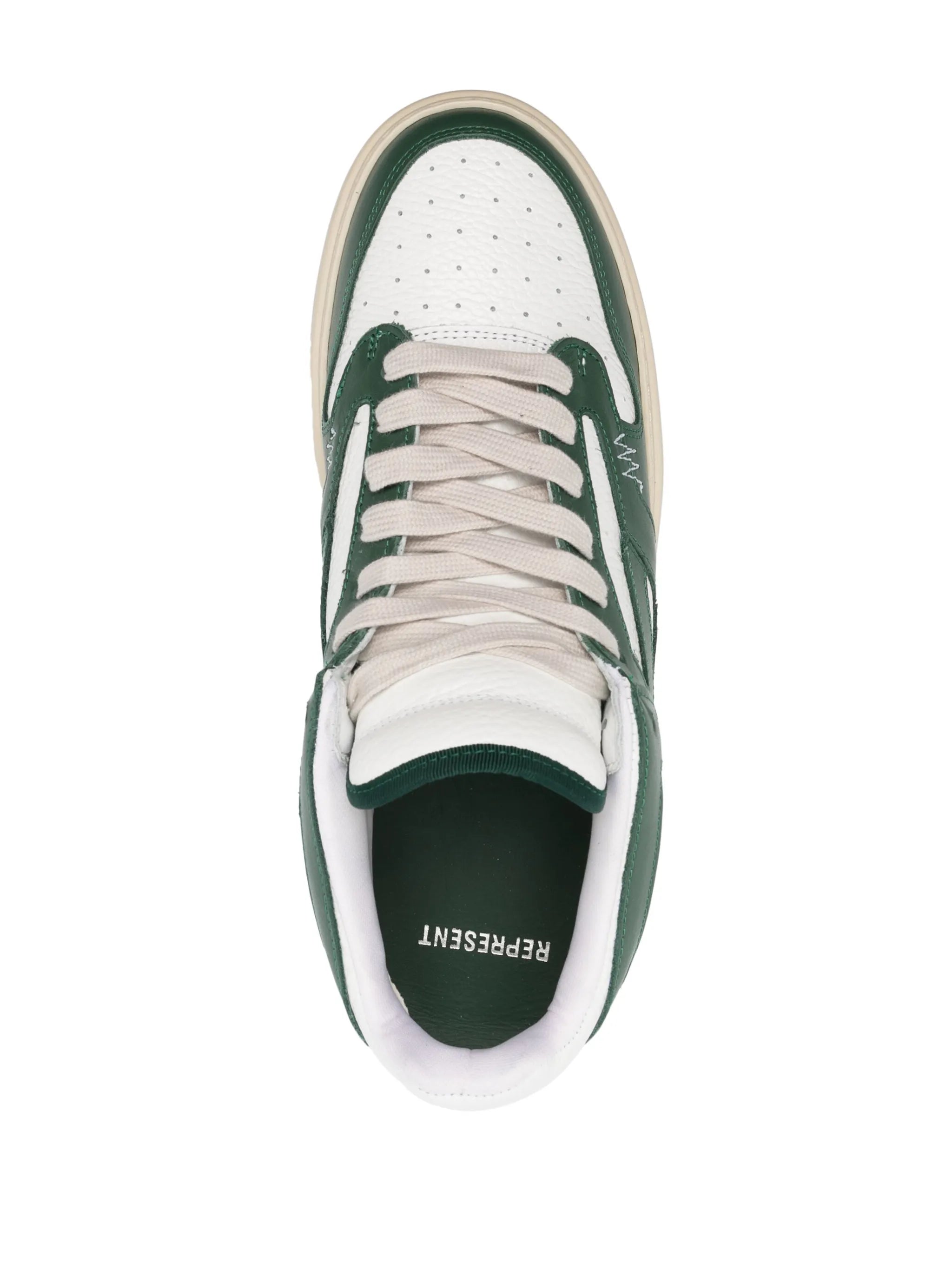 Reptor panelled sneakers