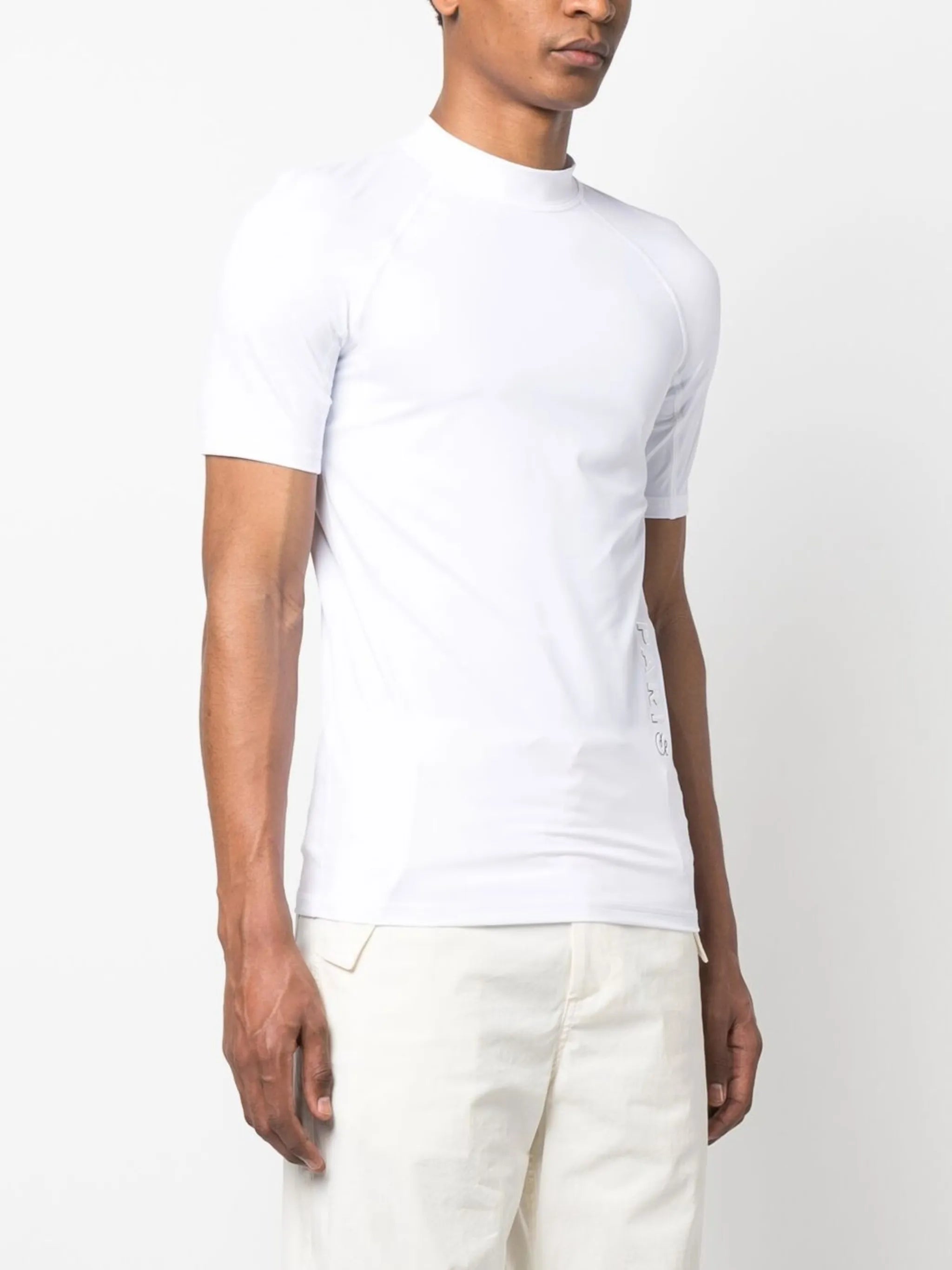 embossed-logo crew-neck T-shirt