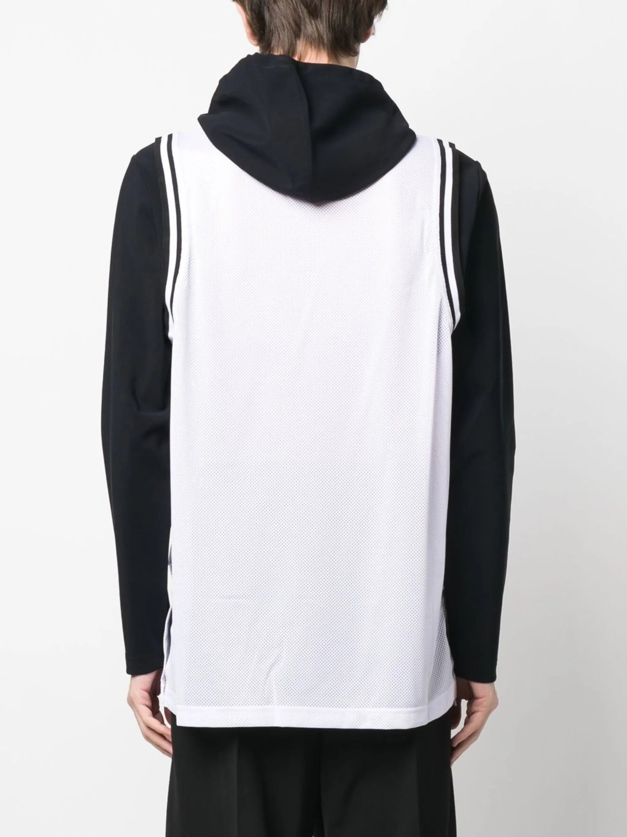 logo-print long-sleeve hoodie
