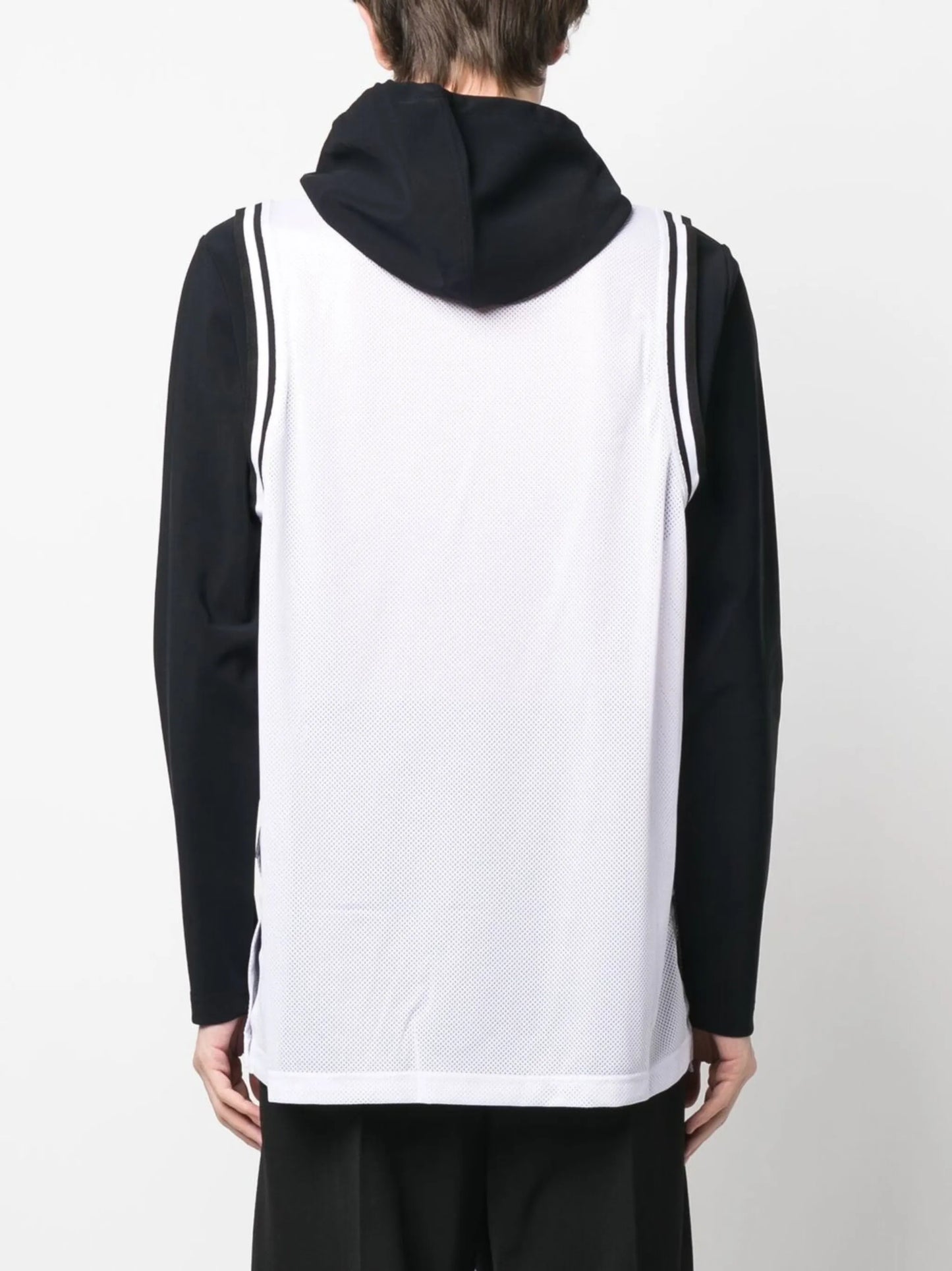 logo-print long-sleeve hoodie