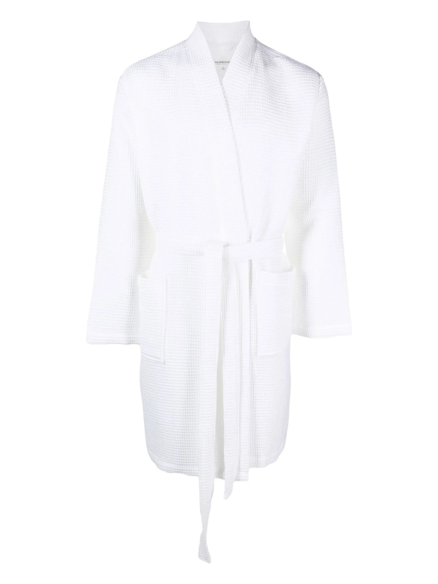 waffle piqué bath robe