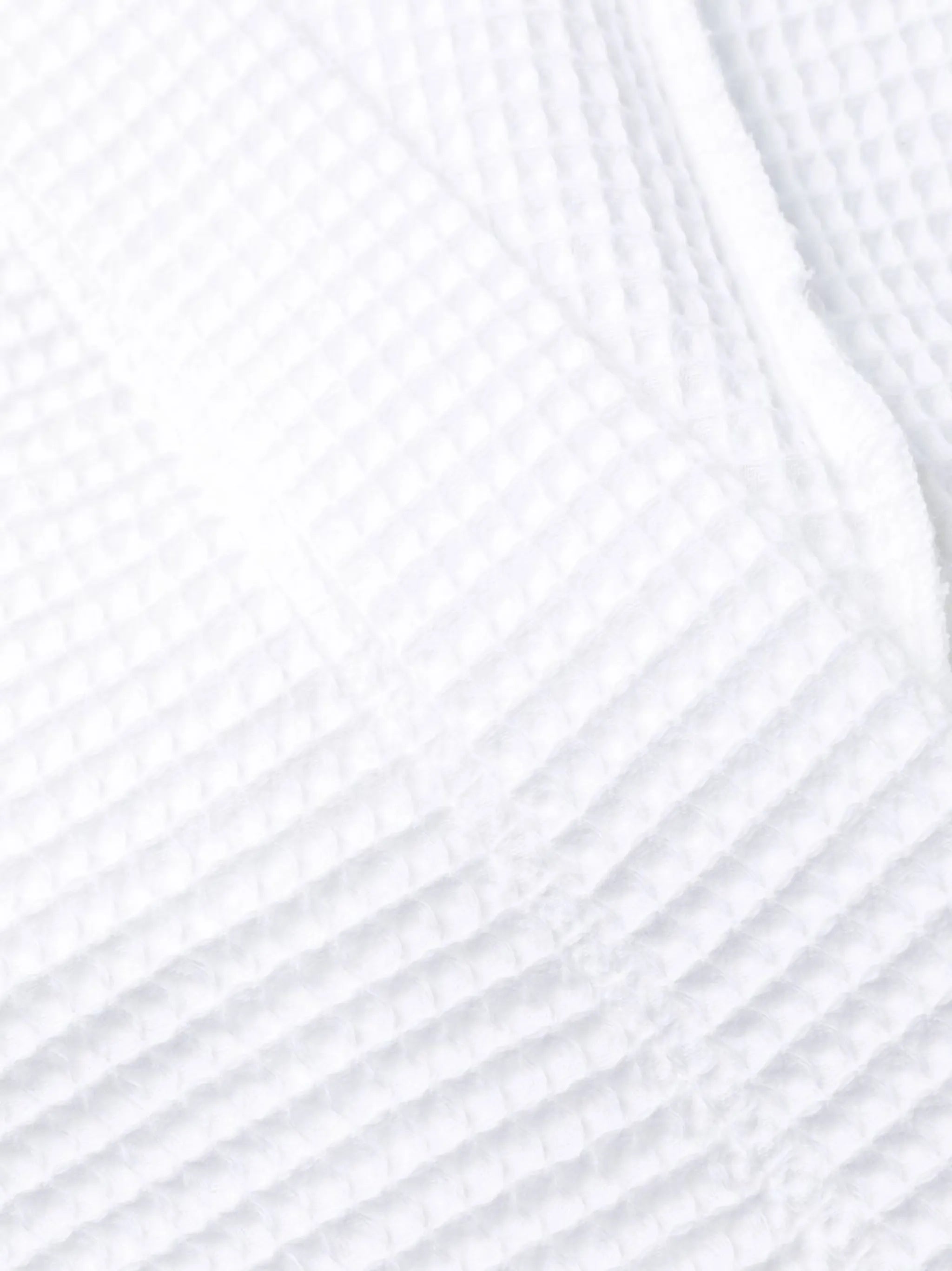 waffle piqué bath robe