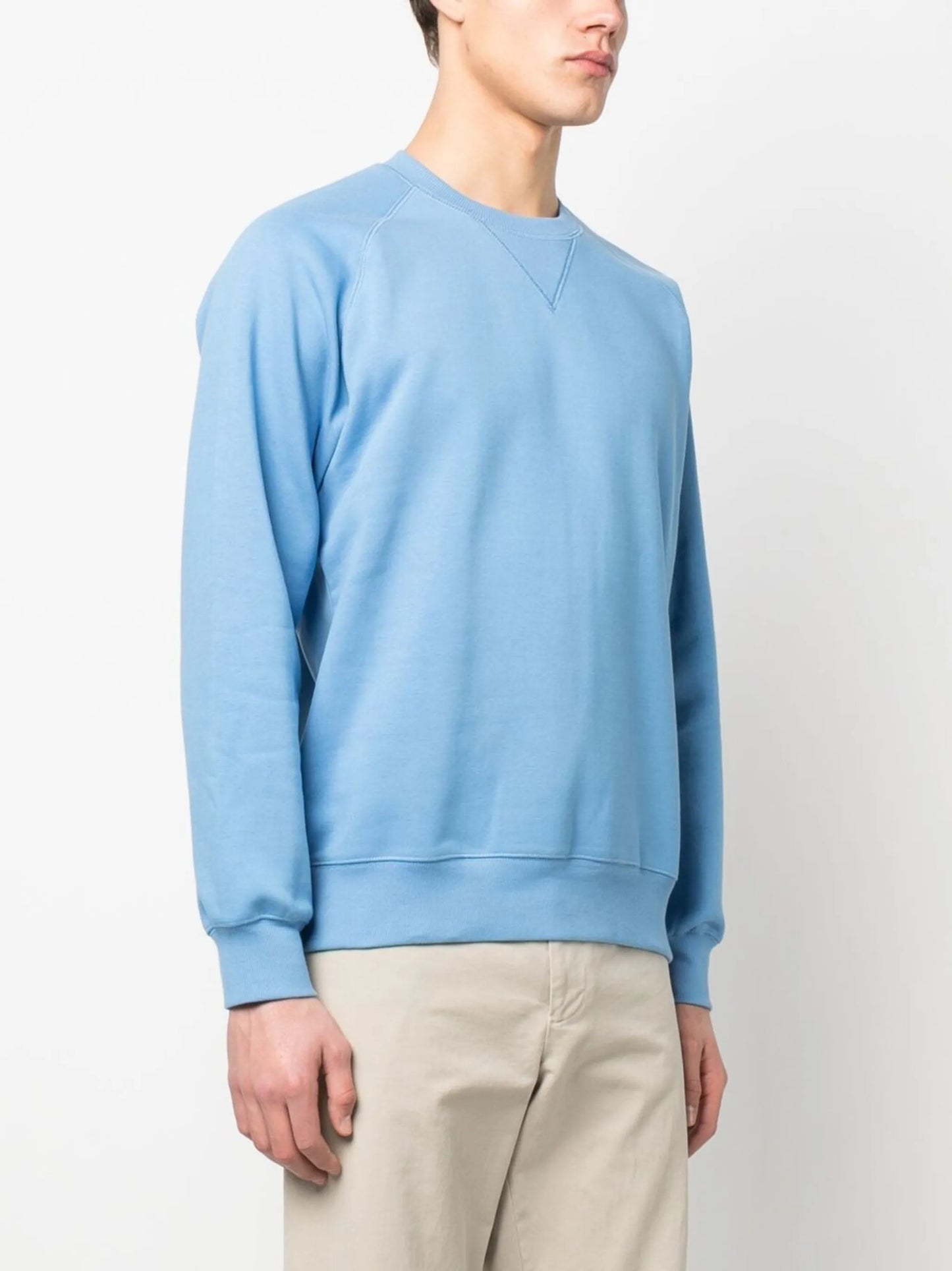 crew neck pullover sweatshirt