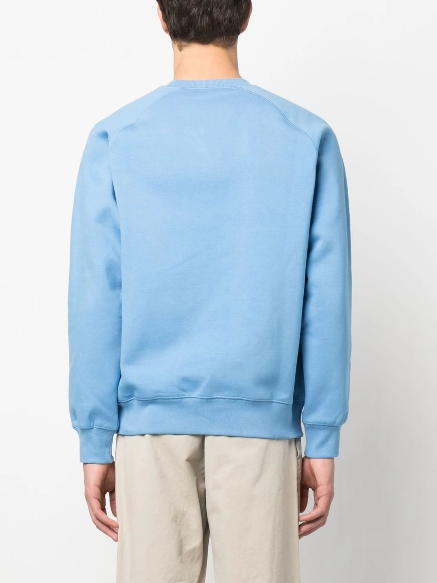 crew neck pullover sweatshirt