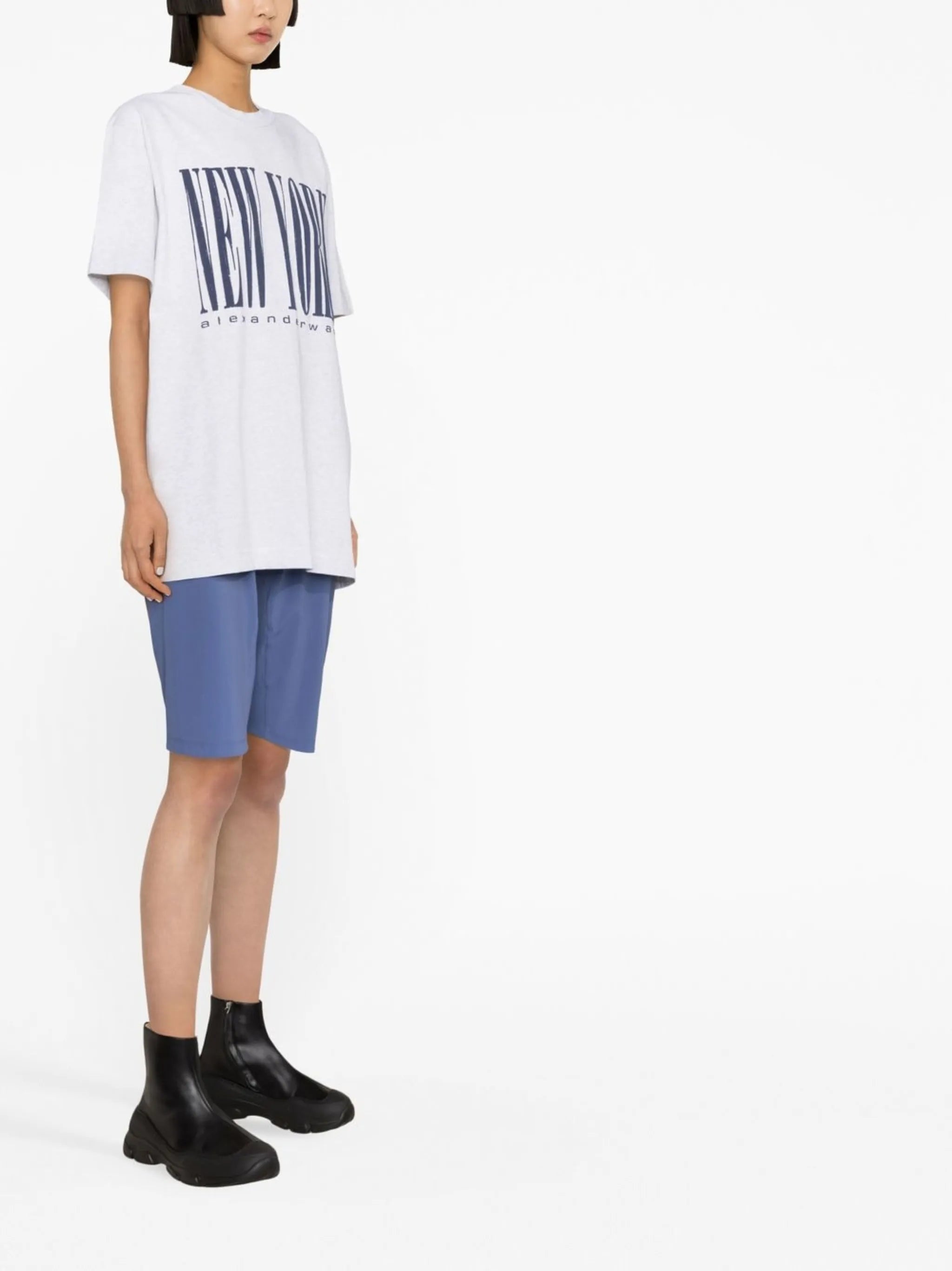 New York-print T-shirt