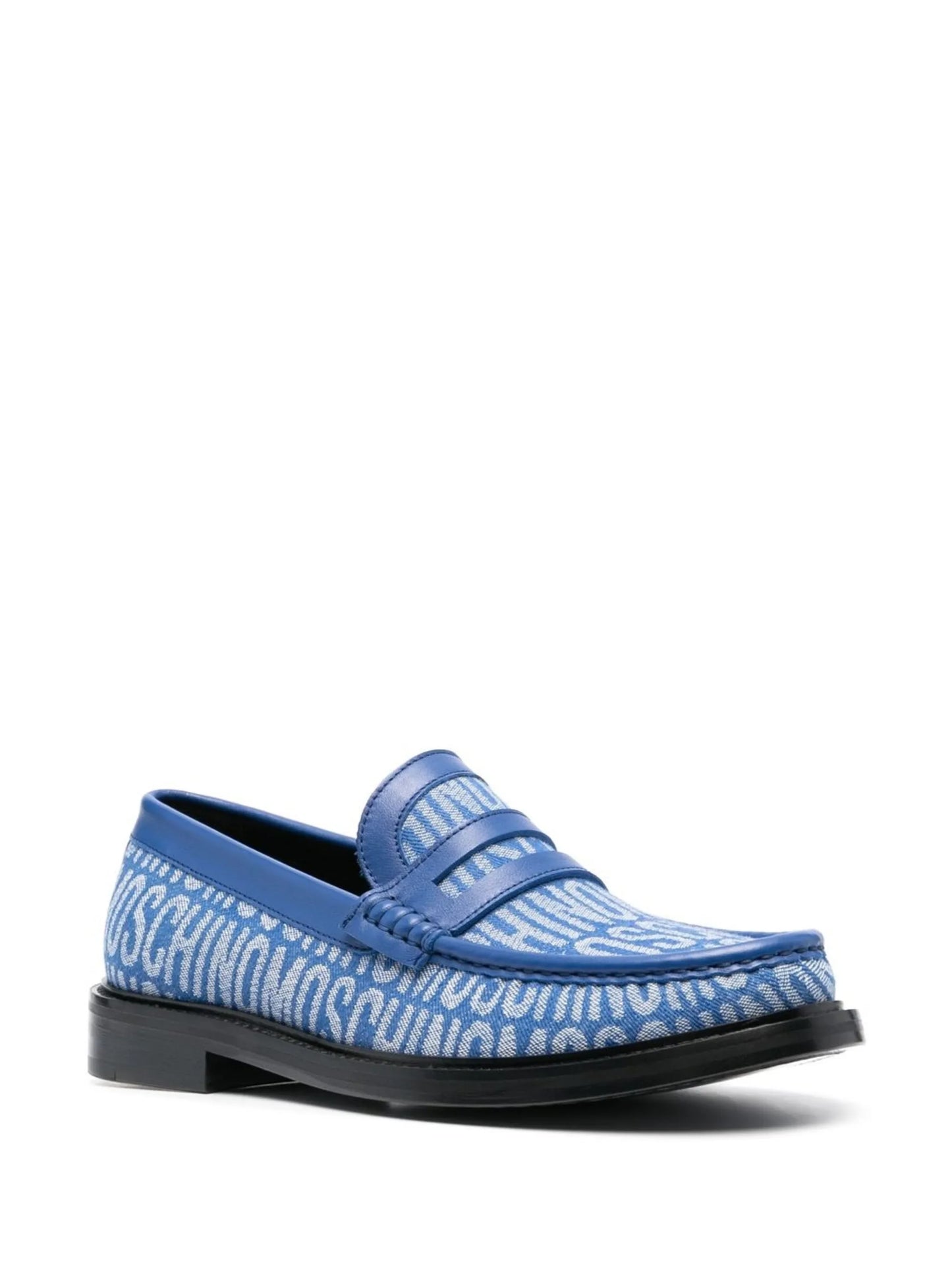 logo-jacquard 30mm loafers