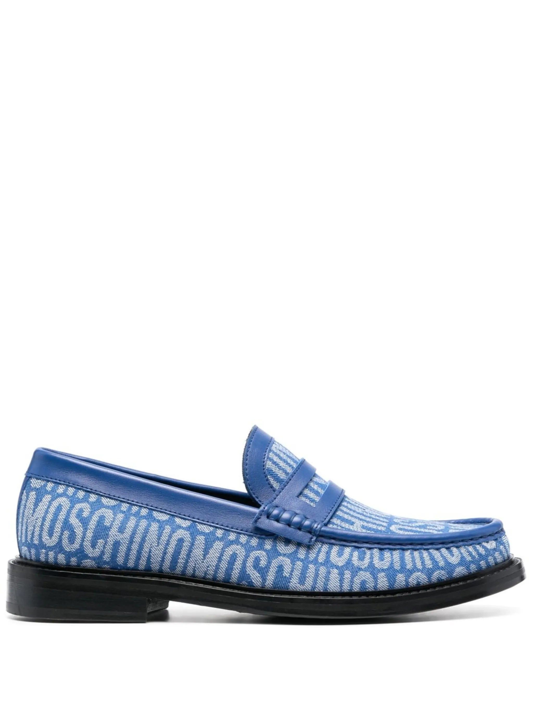 logo-jacquard 30mm loafers