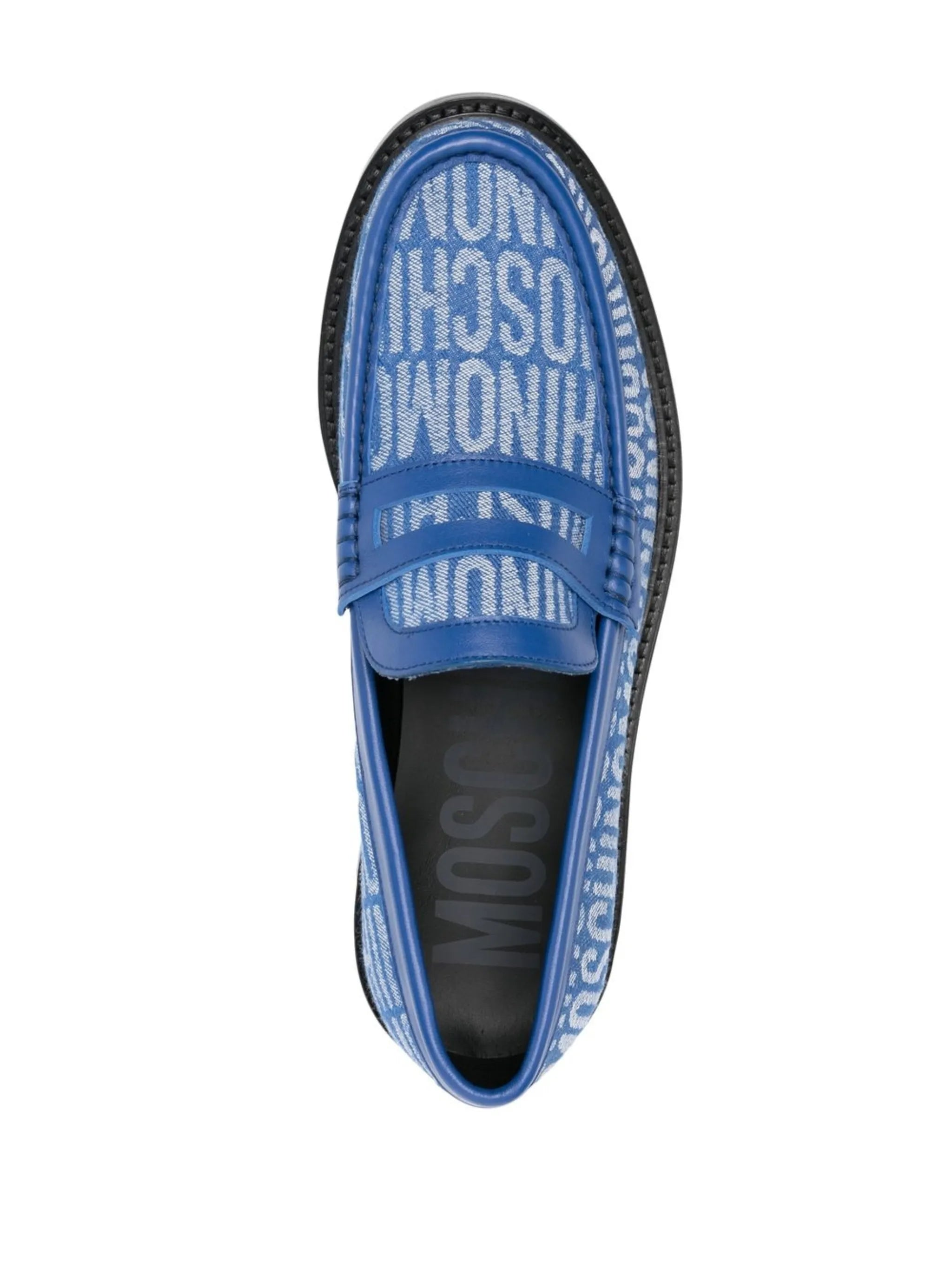 logo-jacquard 30mm loafers