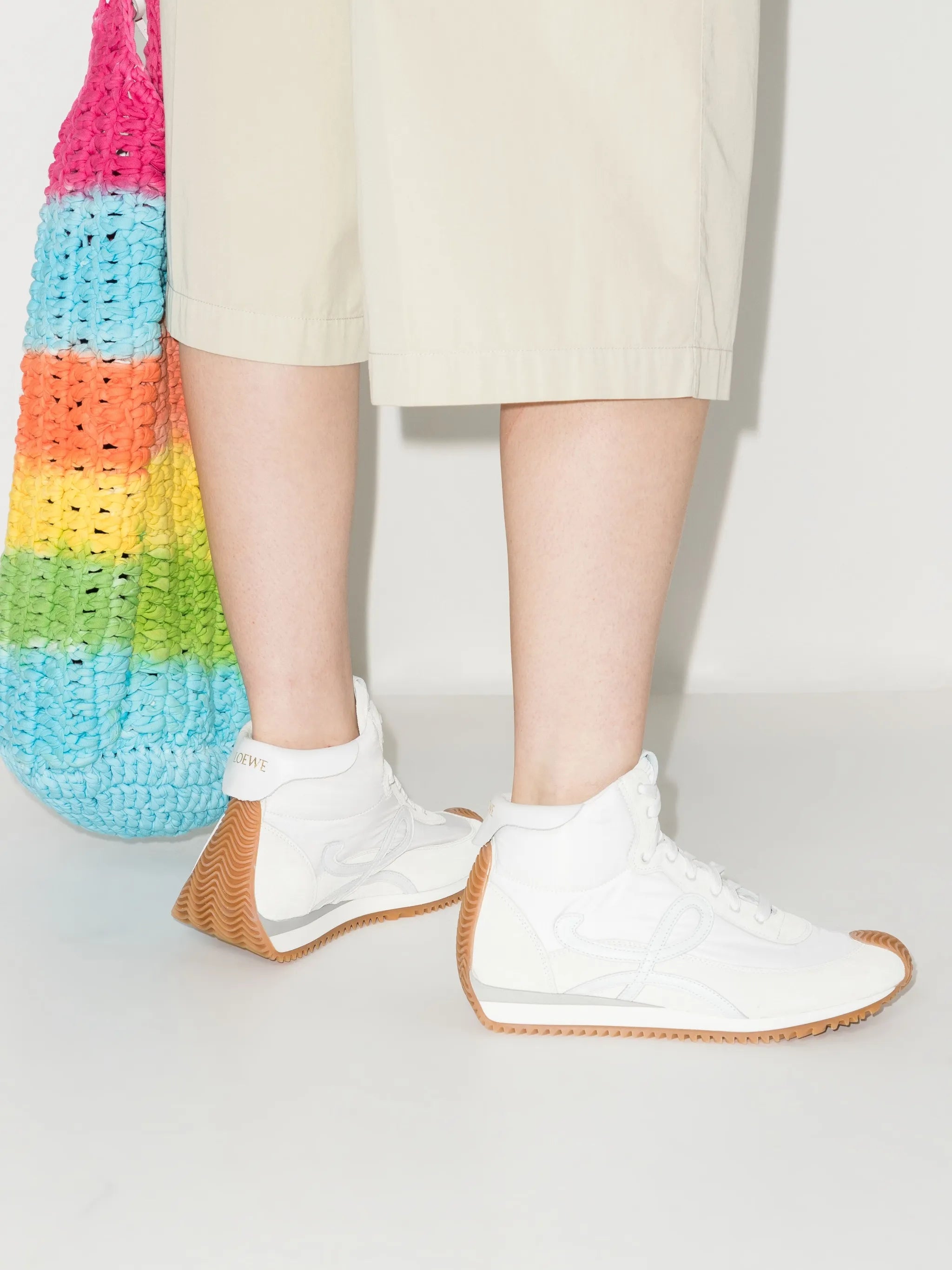 Flow high-top sneakers