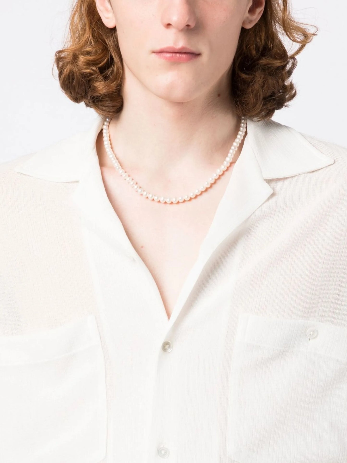 sterling pearl necklace