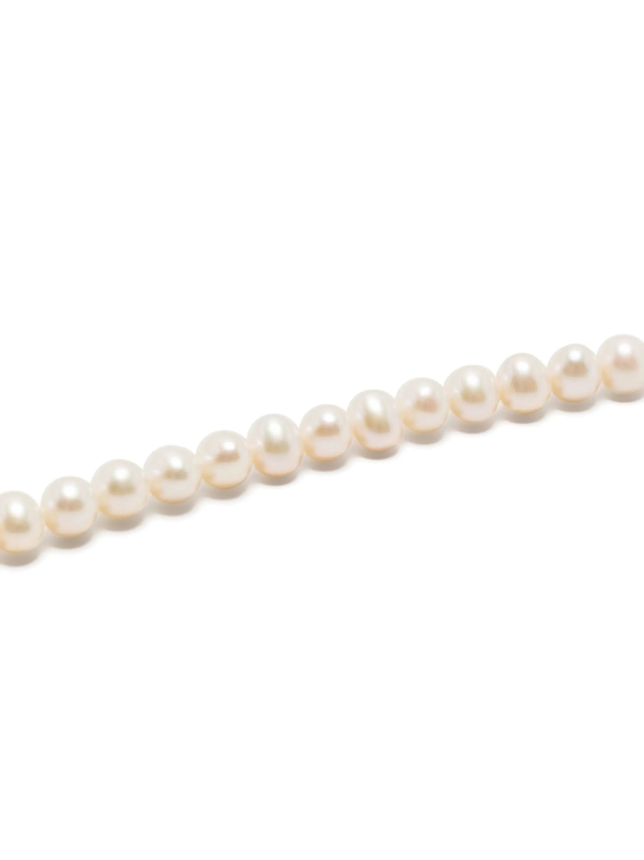 sterling pearl necklace
