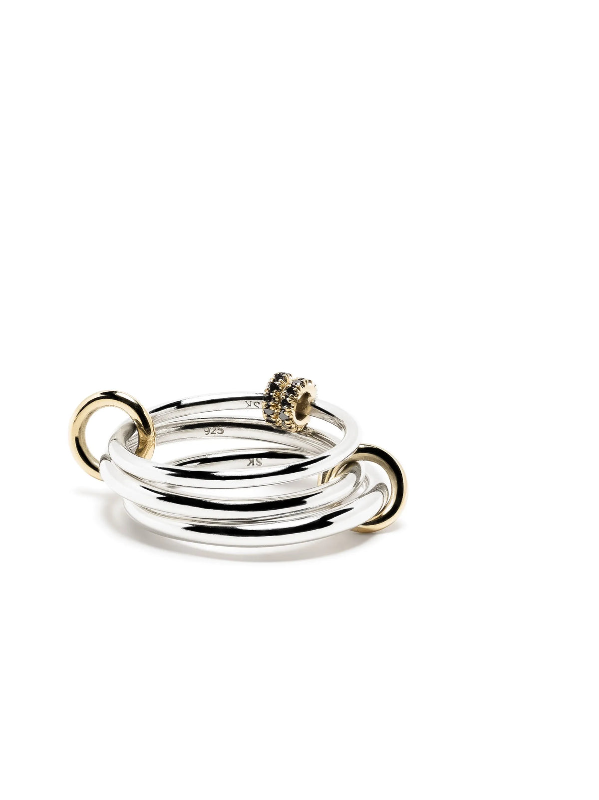 sterling silver Raneth stack ring