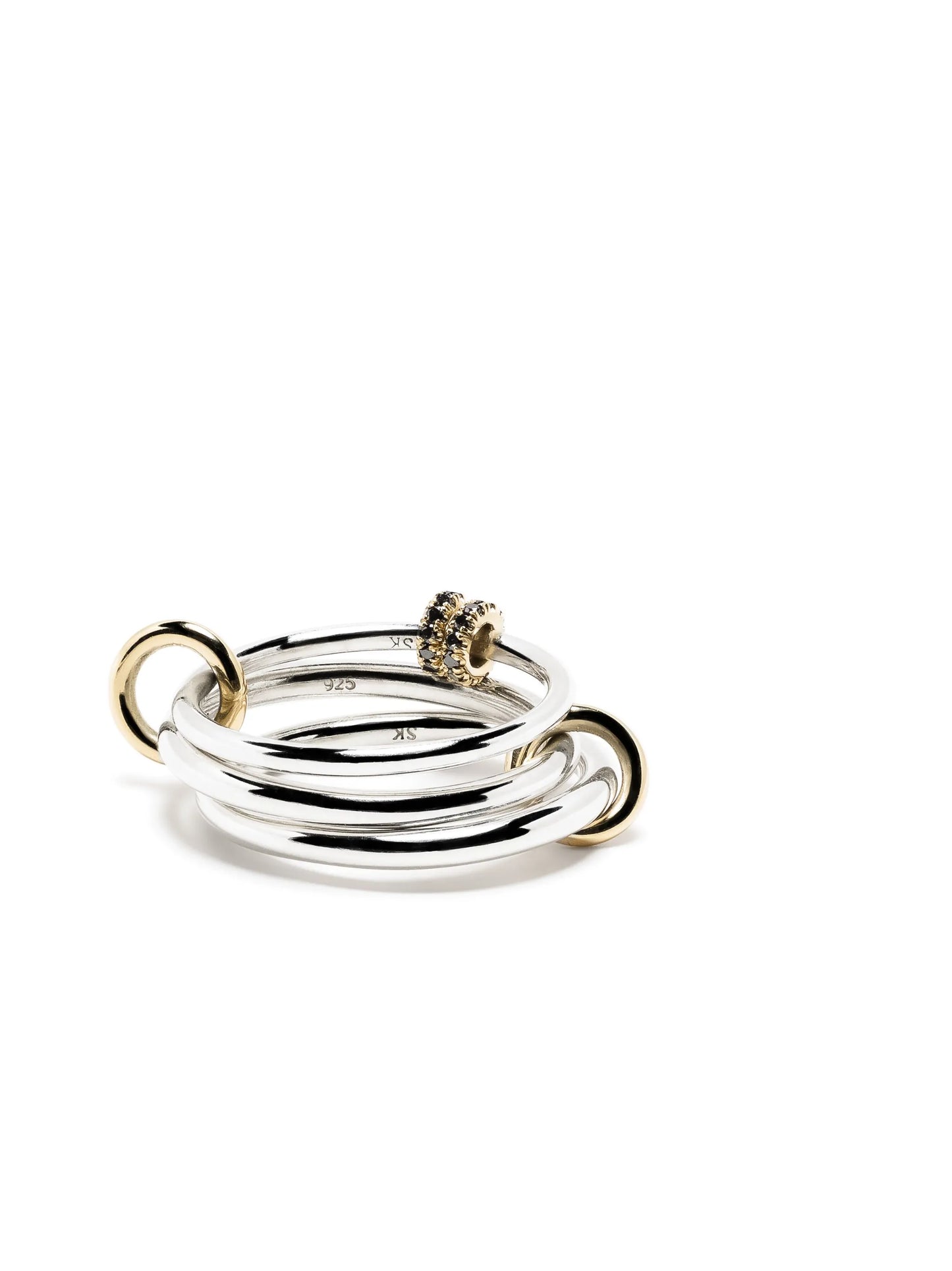 sterling silver Raneth stack ring