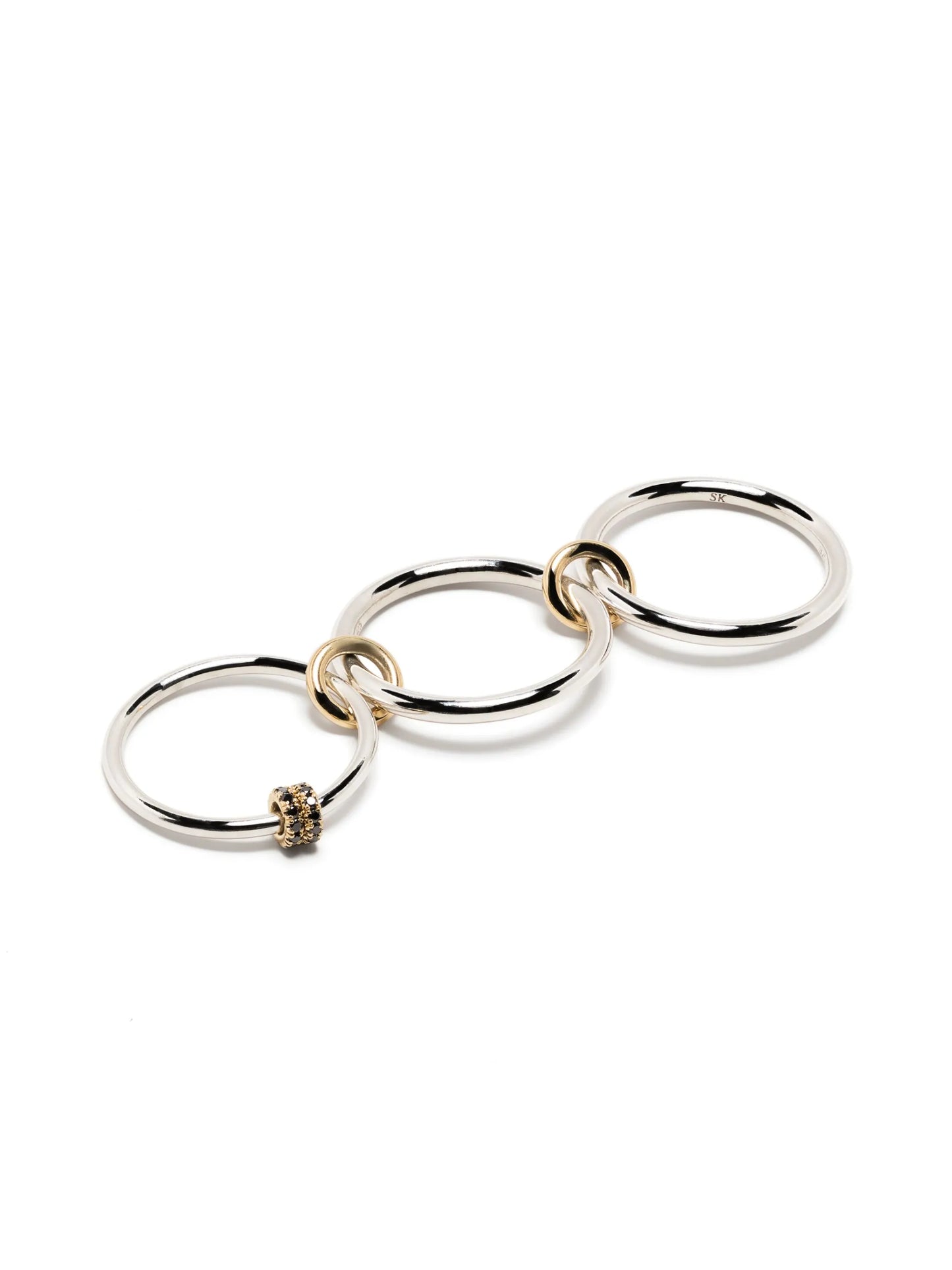 sterling silver Raneth stack ring