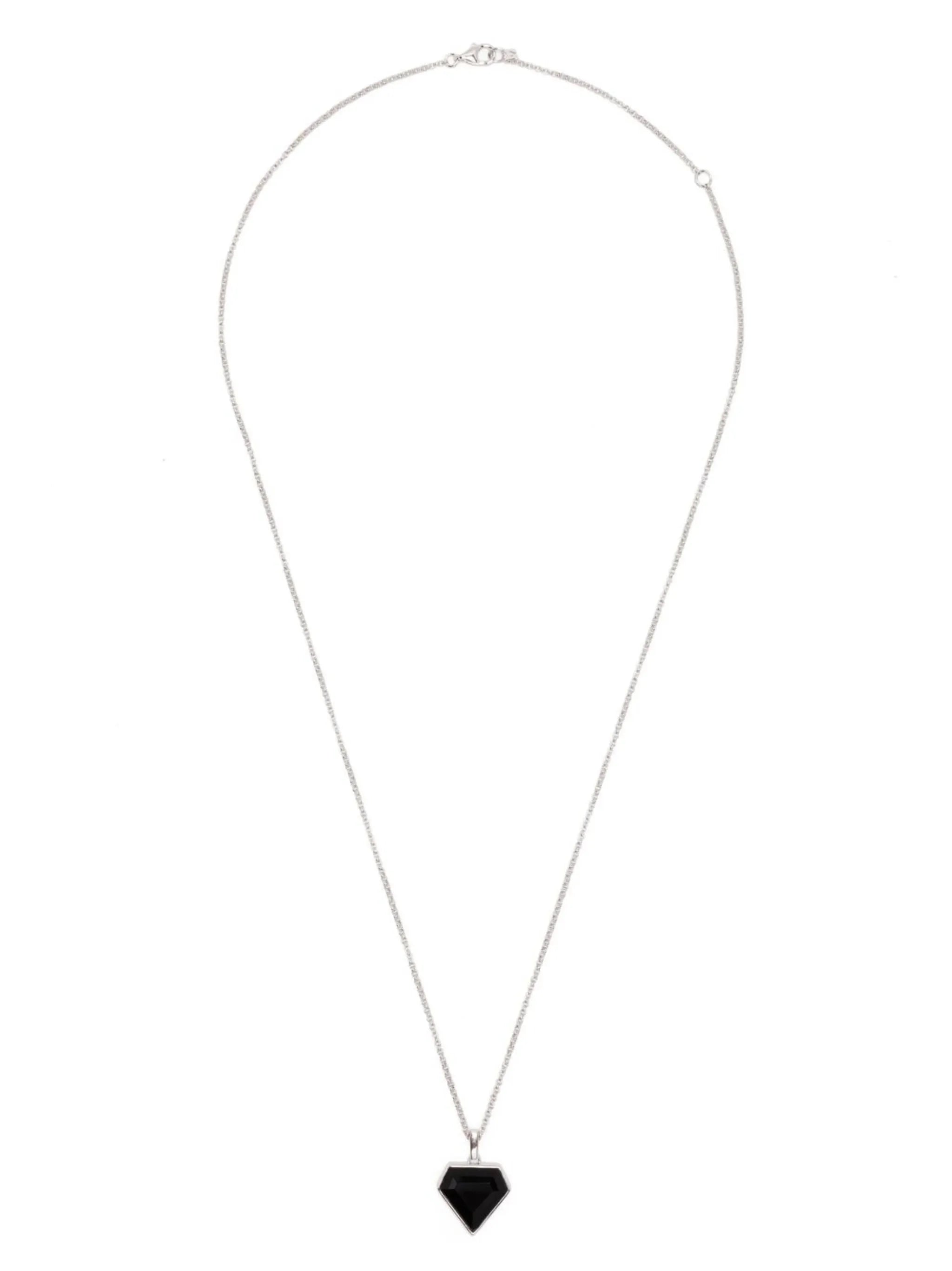 pentagon-pendant necklace