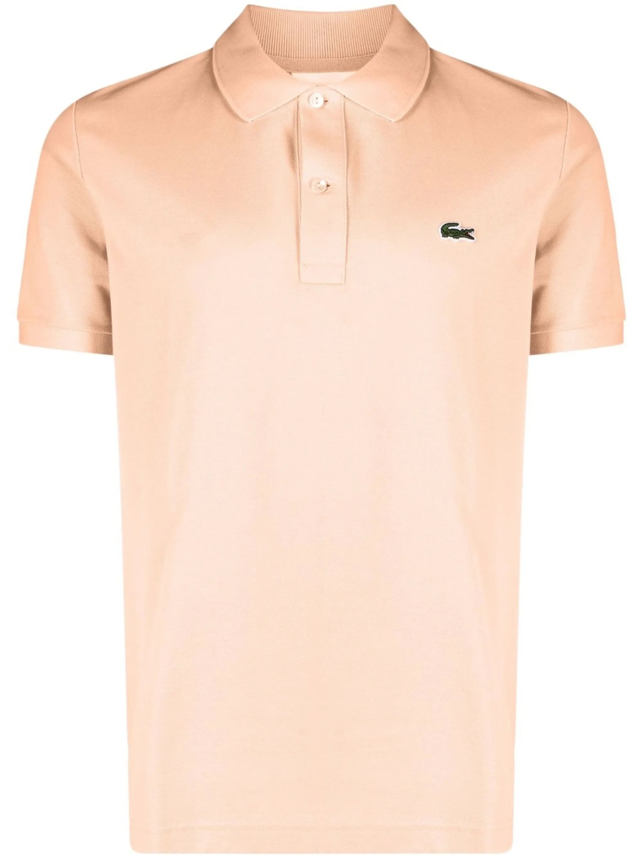 logo-patch polo shirt
