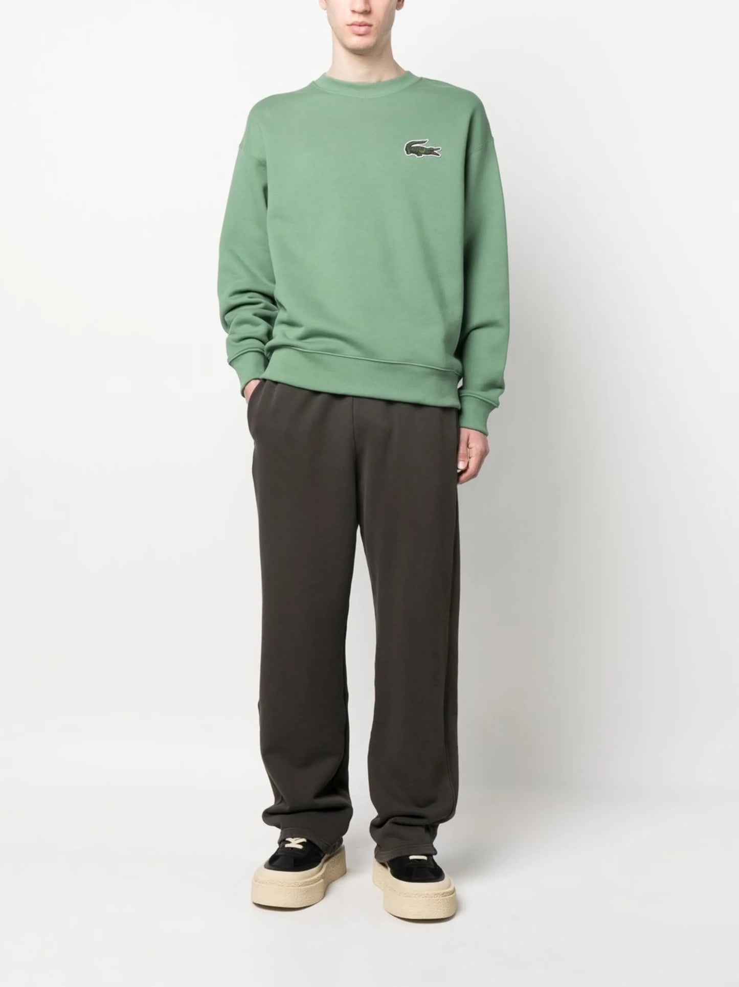 logo patch sweatshirt