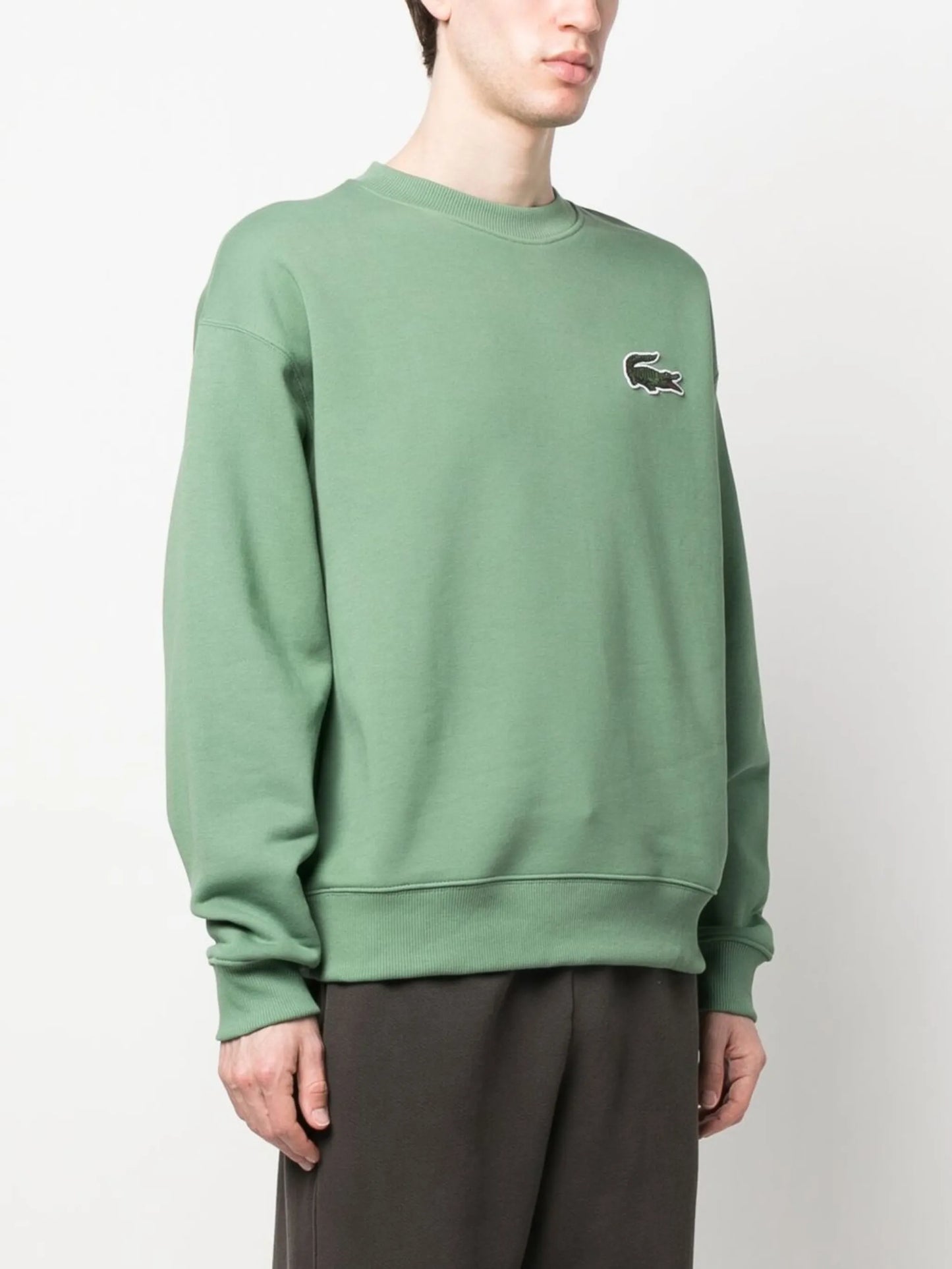 logo patch sweatshirt