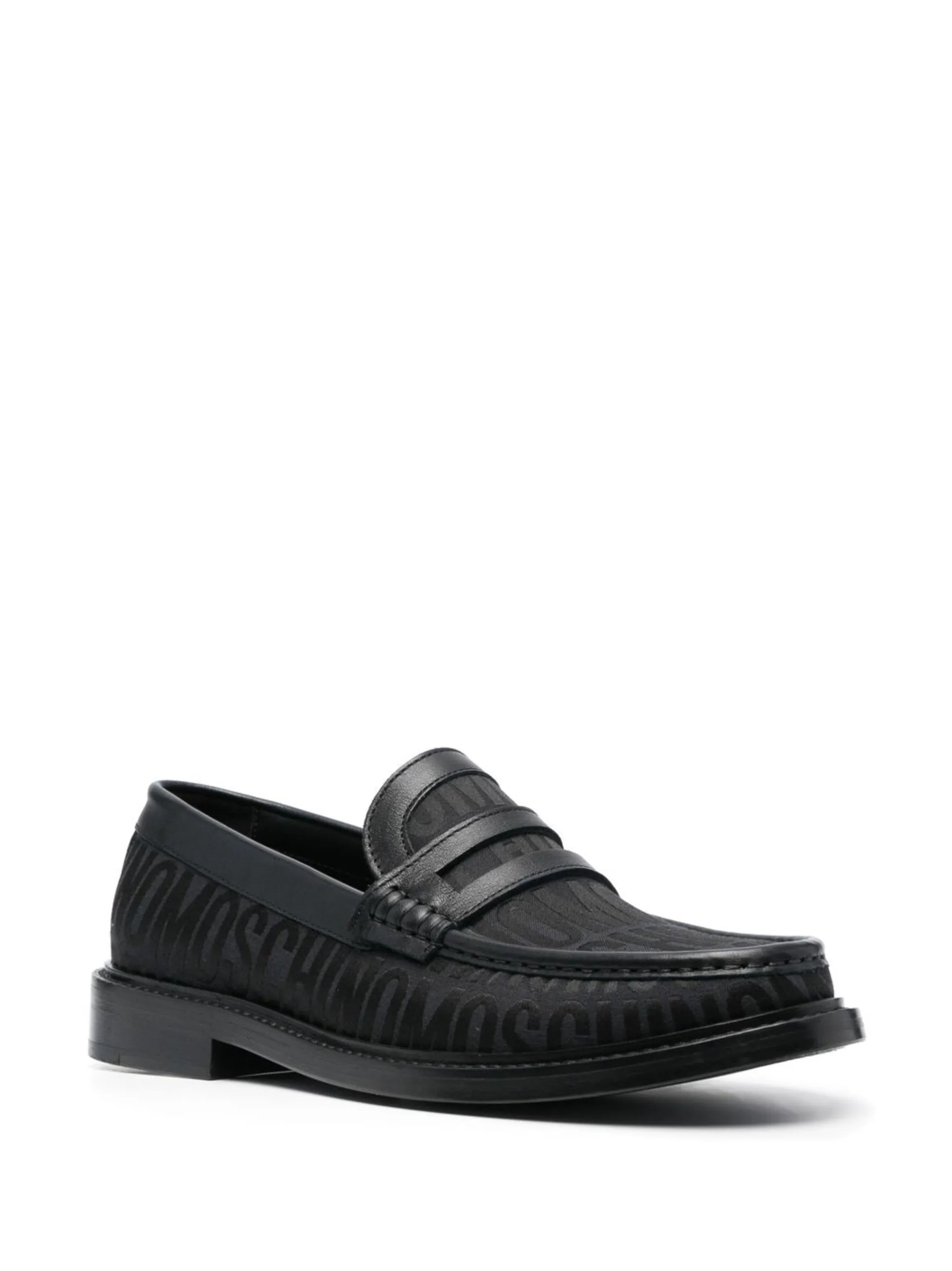 logo-jacquard 30mm loafers