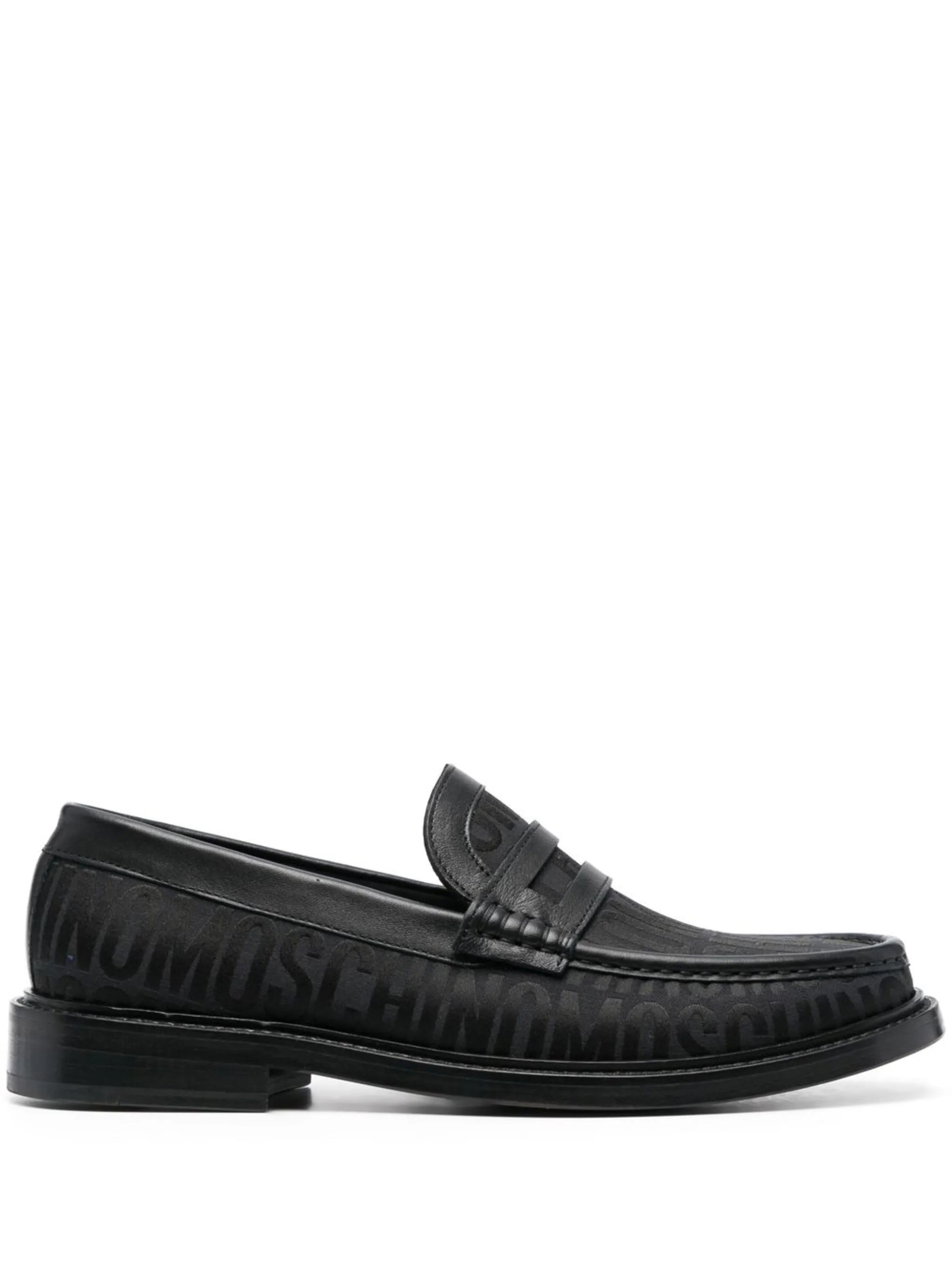 logo-jacquard 30mm loafers
