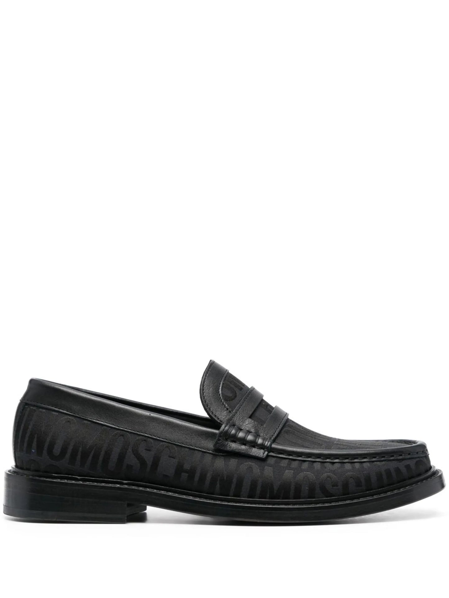 logo-jacquard 30mm loafers