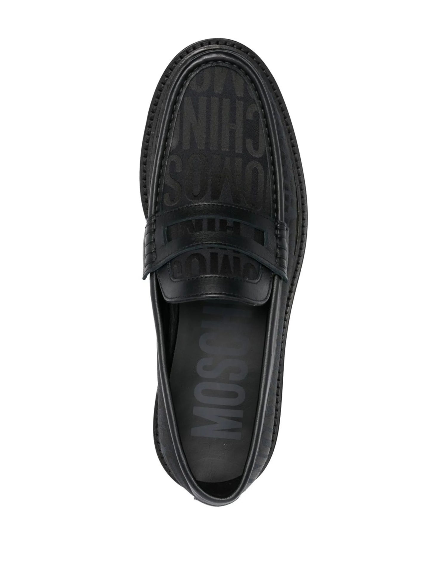 logo-jacquard 30mm loafers