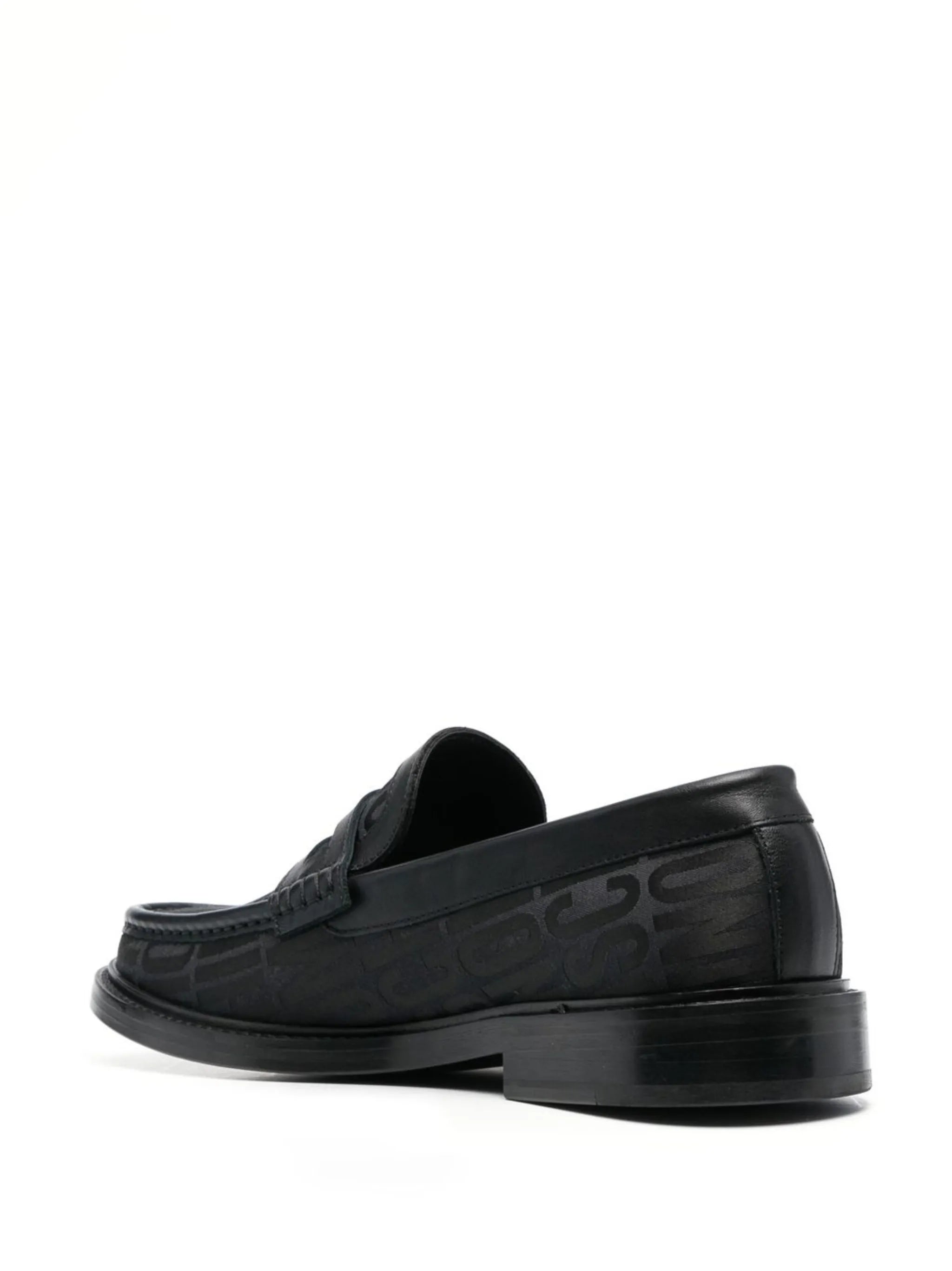 logo-jacquard 30mm loafers