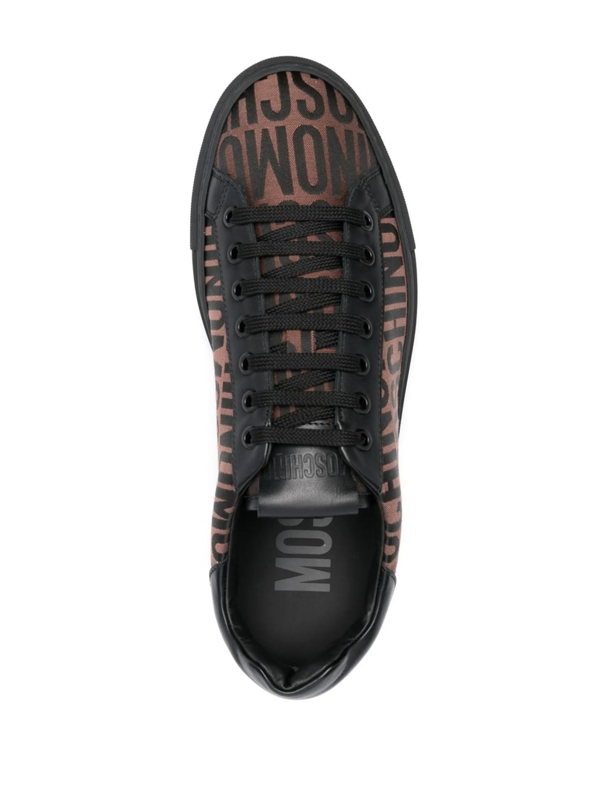logo-jacquard low-top sneakers