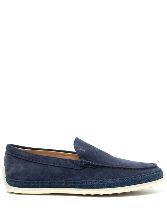 slip-on leather loafers