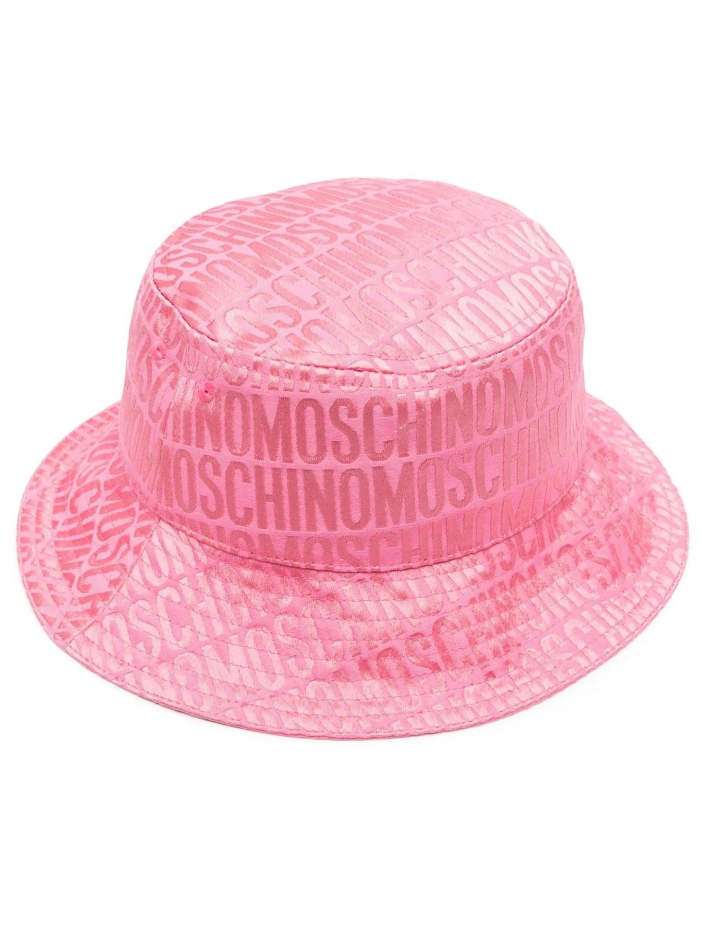 jacquard-logo bucket hat