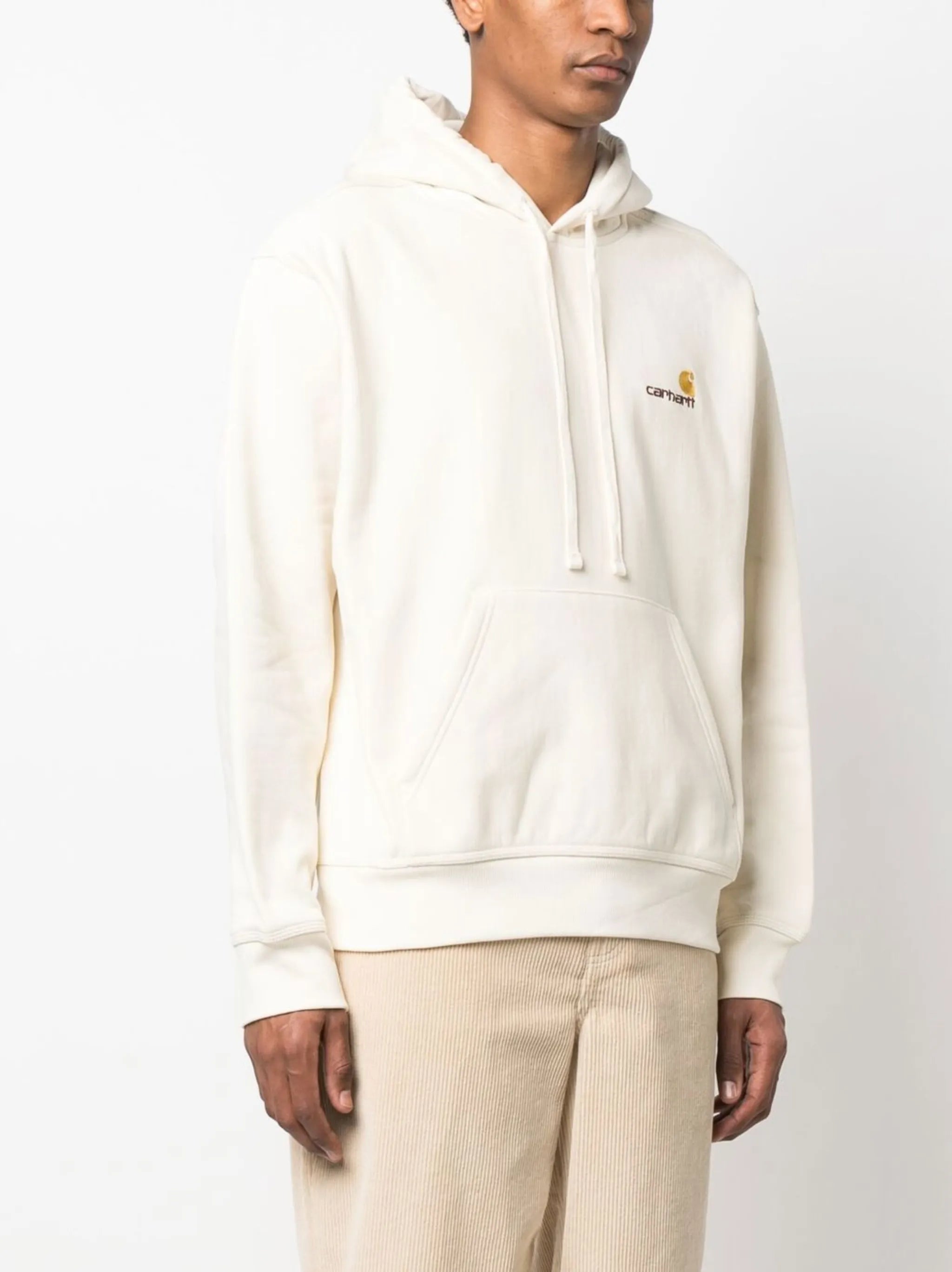 American Script cotton hoodie