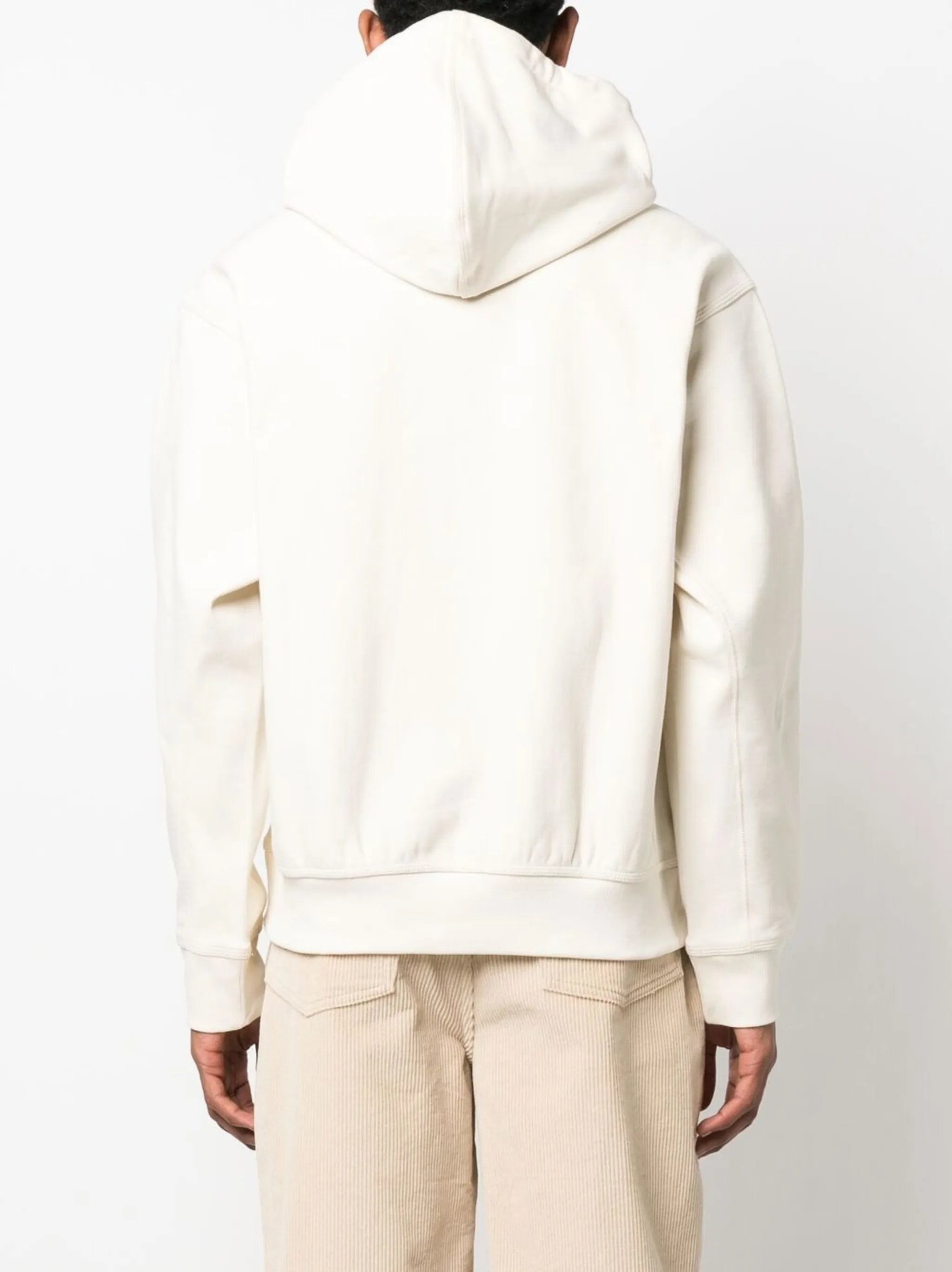 American Script cotton hoodie