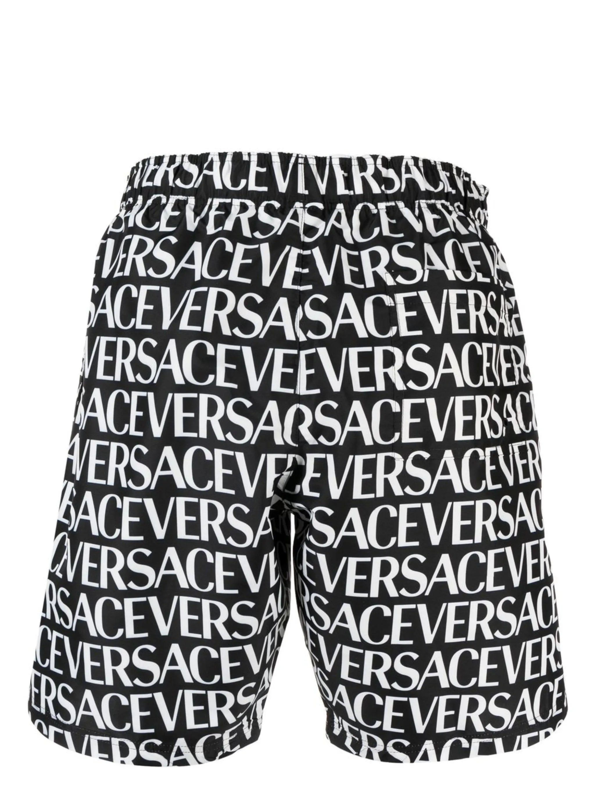 logo-print swim shorts
