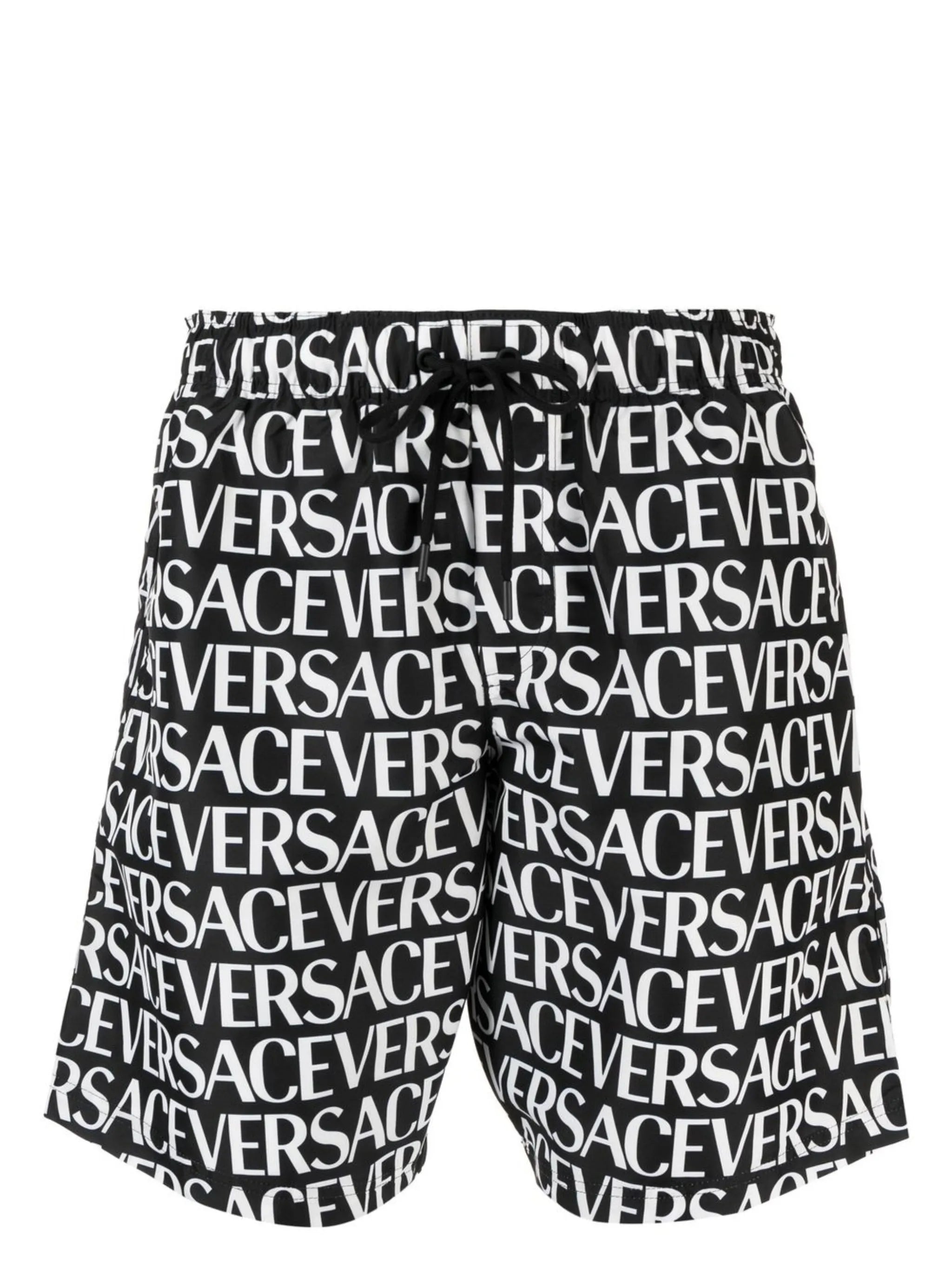 logo-print swim shorts