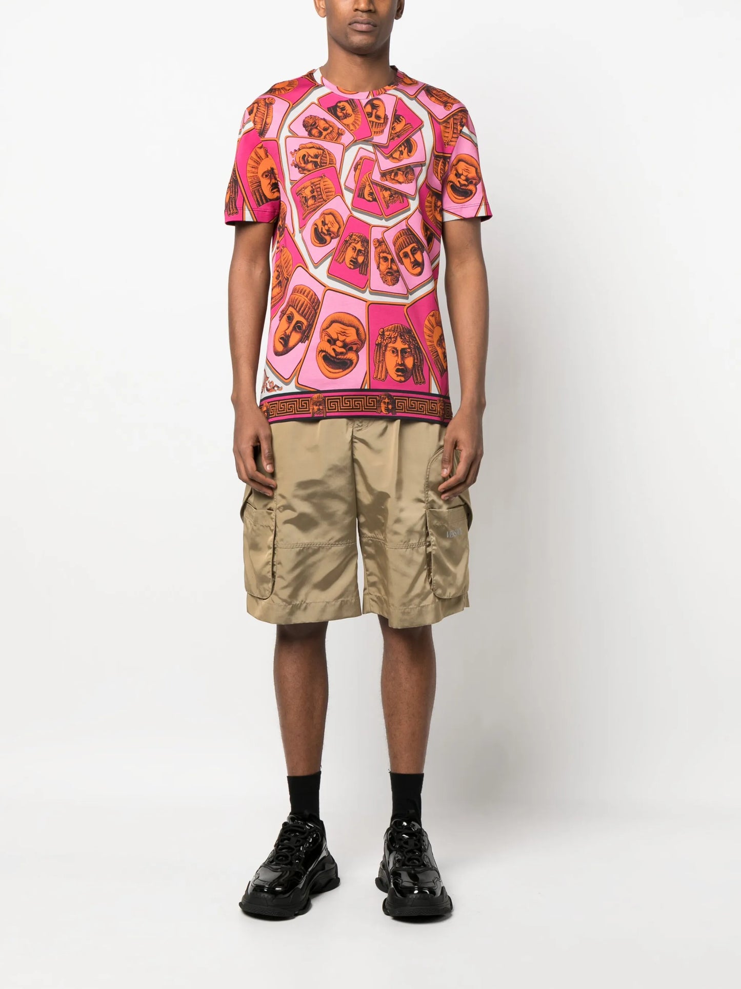 Le Maschere cotton T-shirt