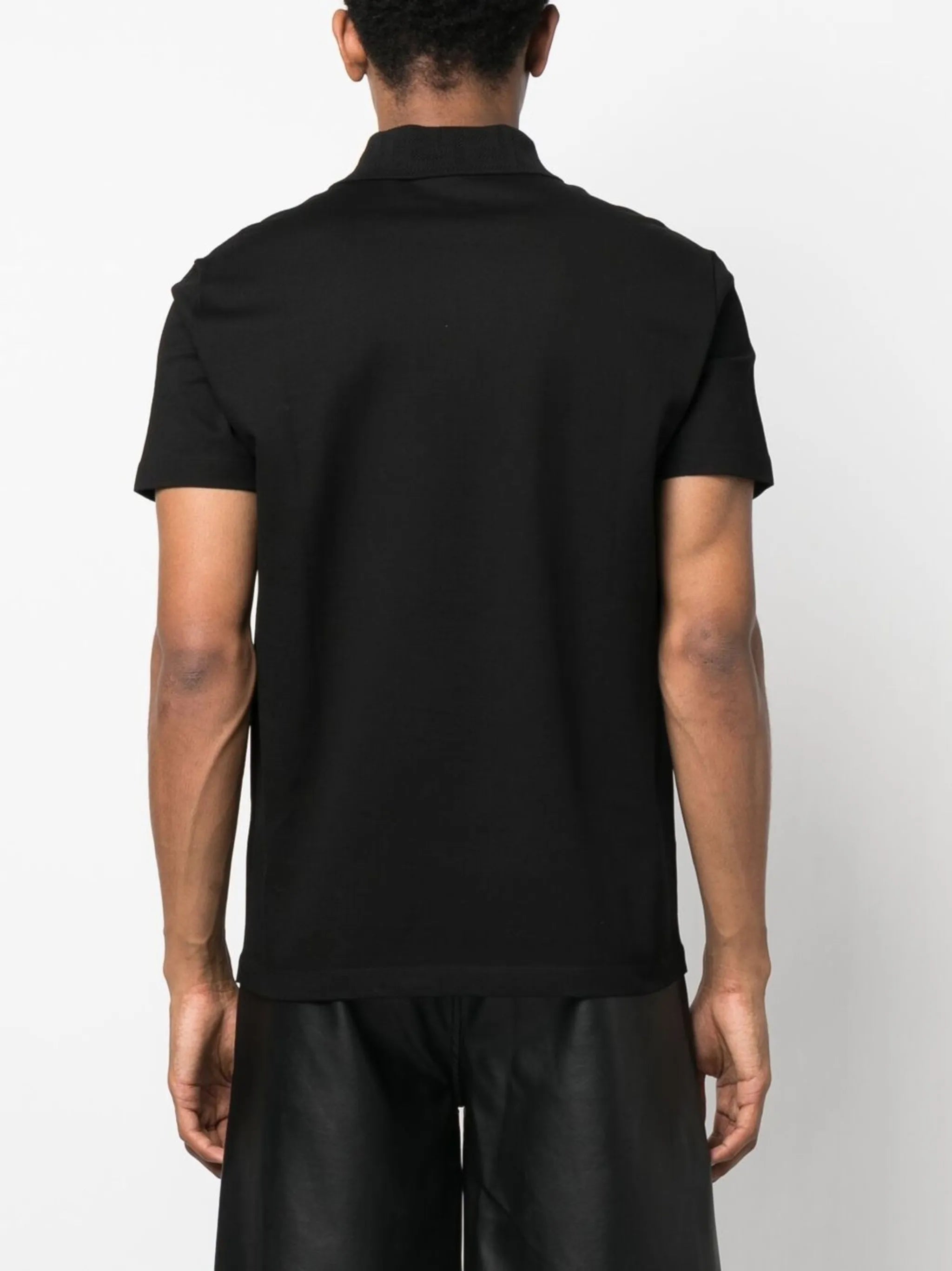 logo-embroidered polo shirt