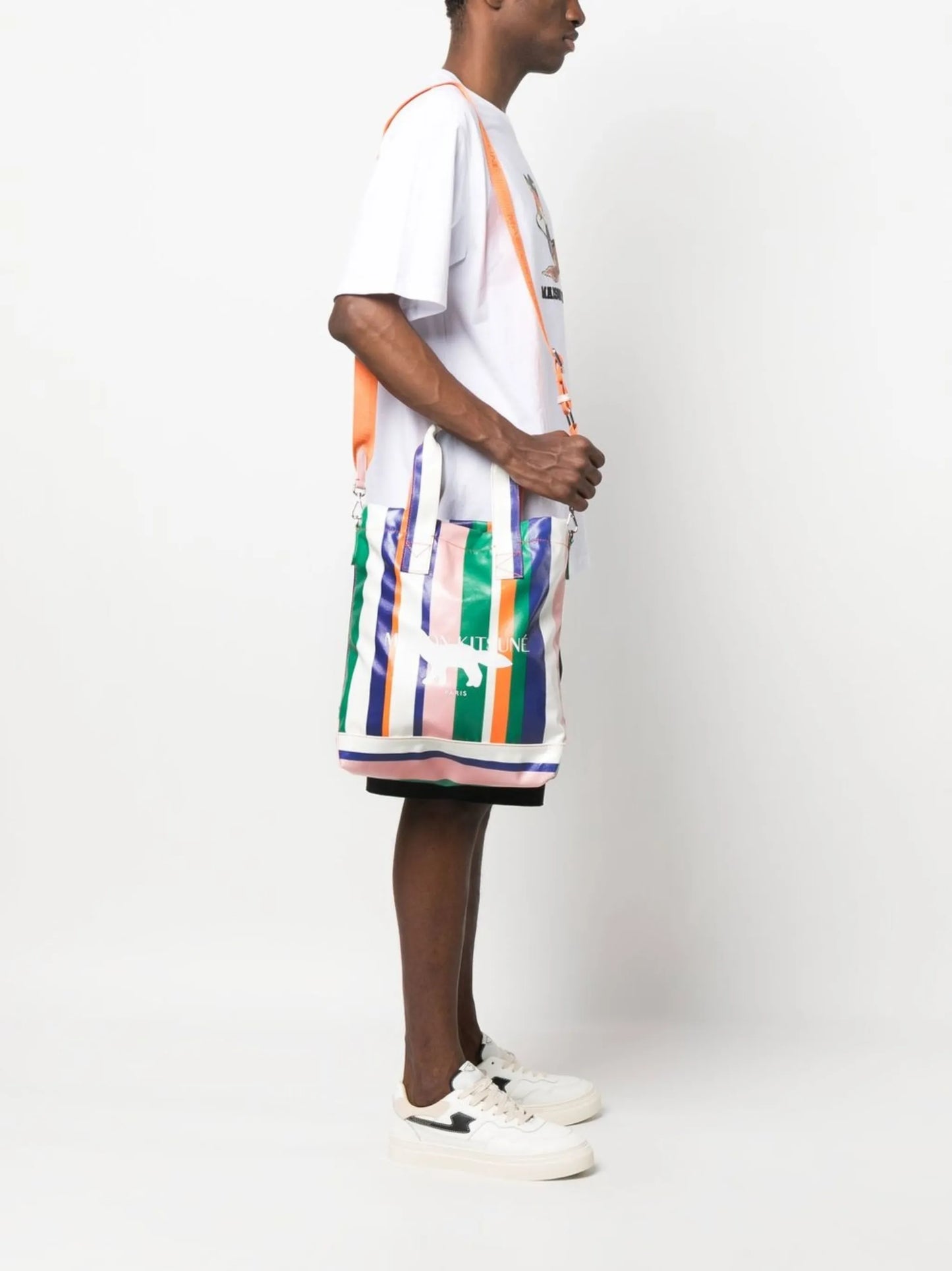 Stripes N/S tote bag
