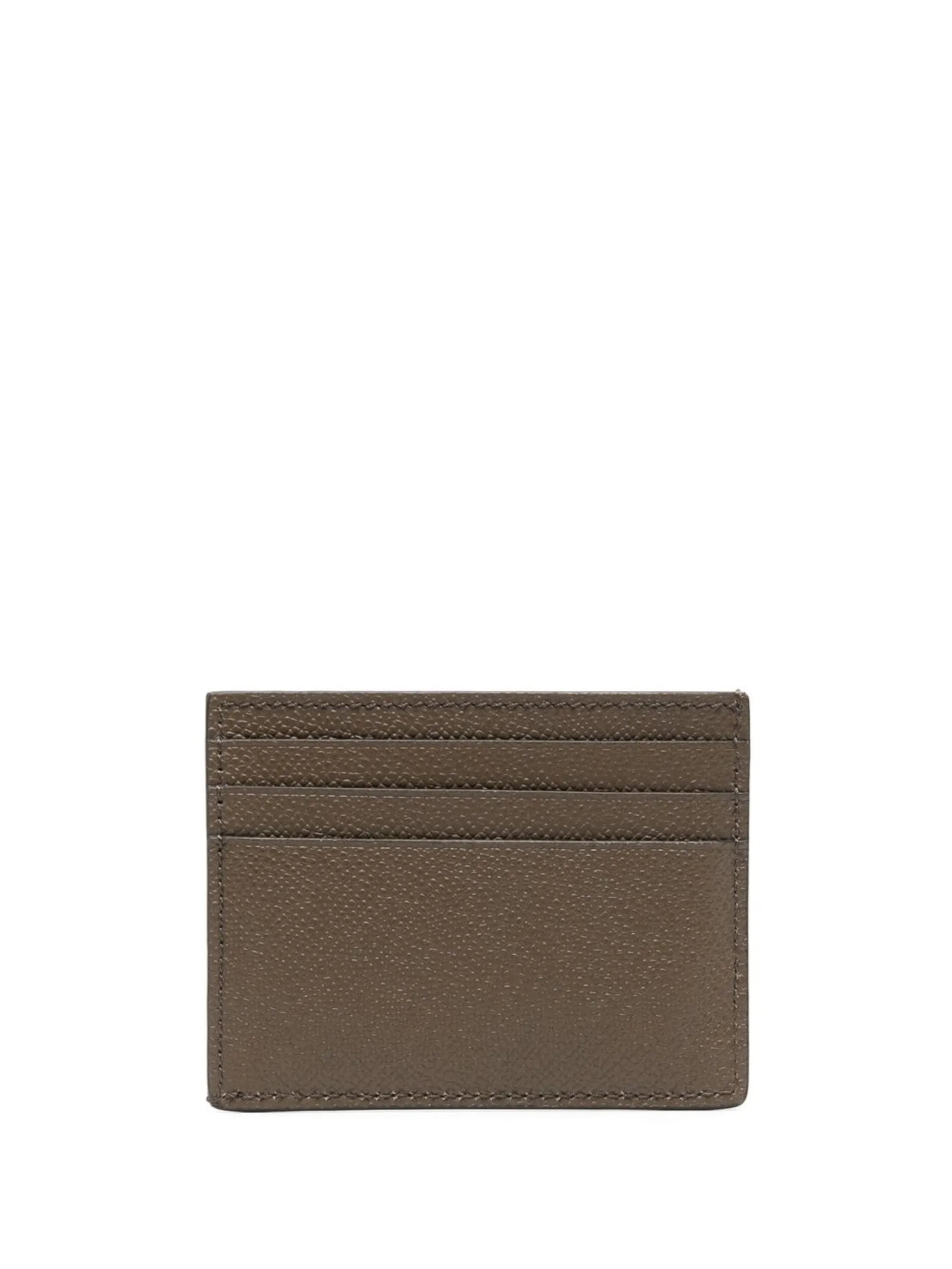 sheepskin leather-blend cardholder