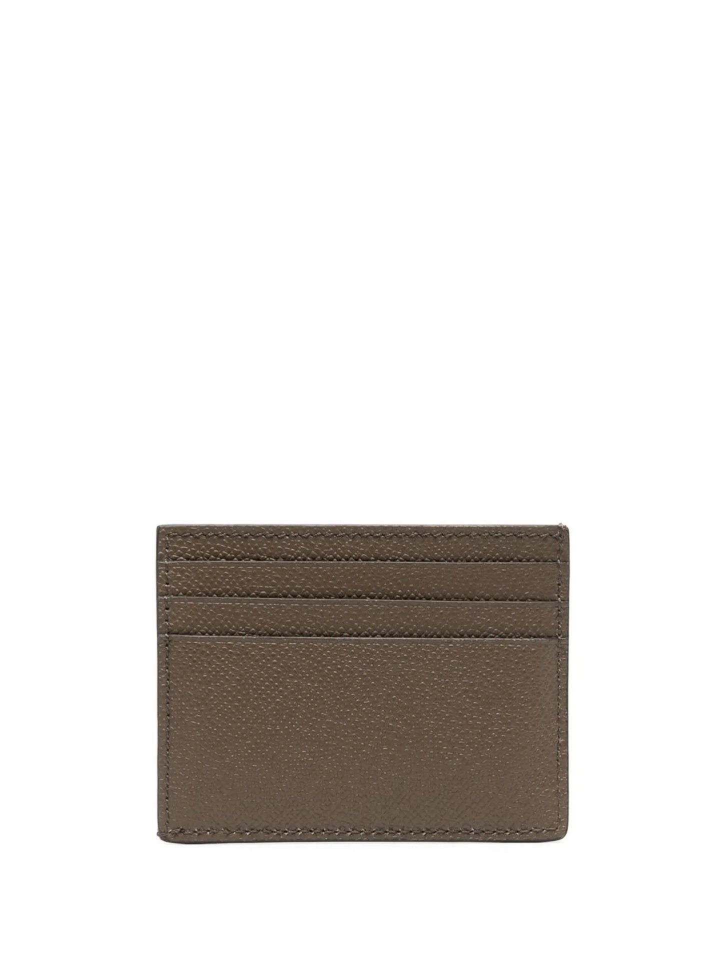 sheepskin leather-blend cardholder