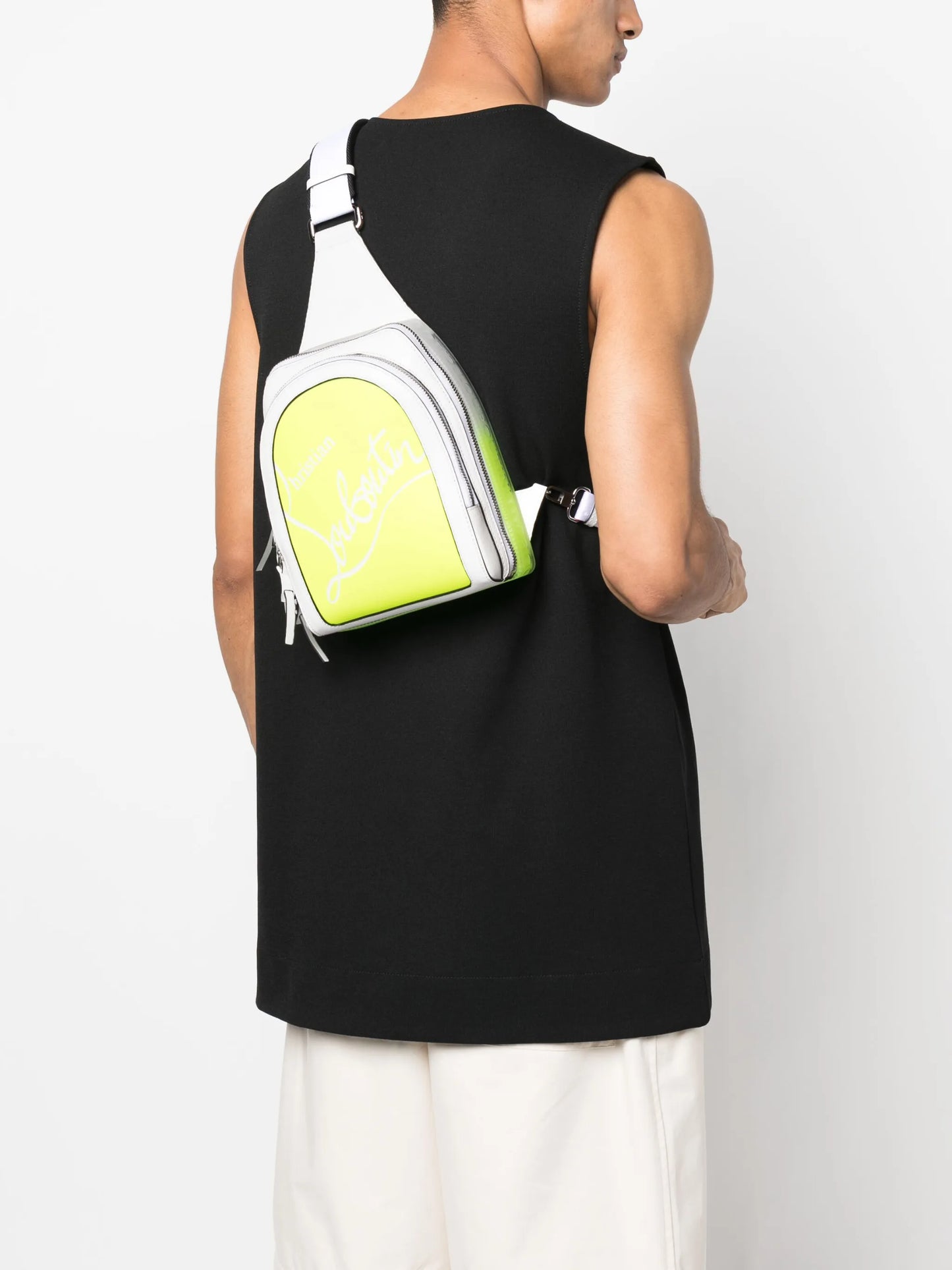 Loubifunk leather backpack