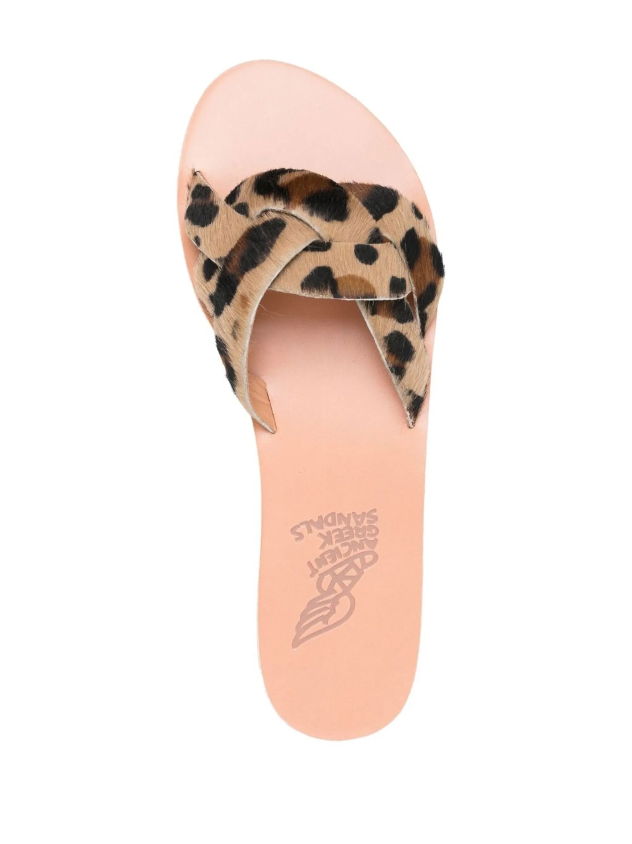 open-toe leather sandals