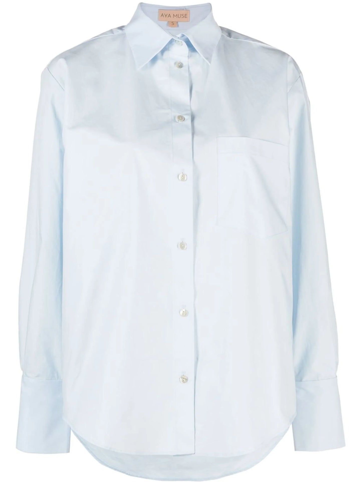 cotton button-up shirt