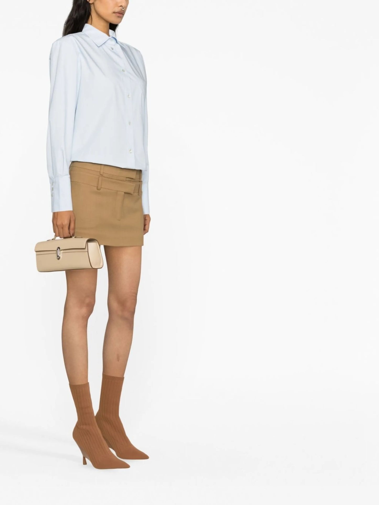 cotton button-up shirt