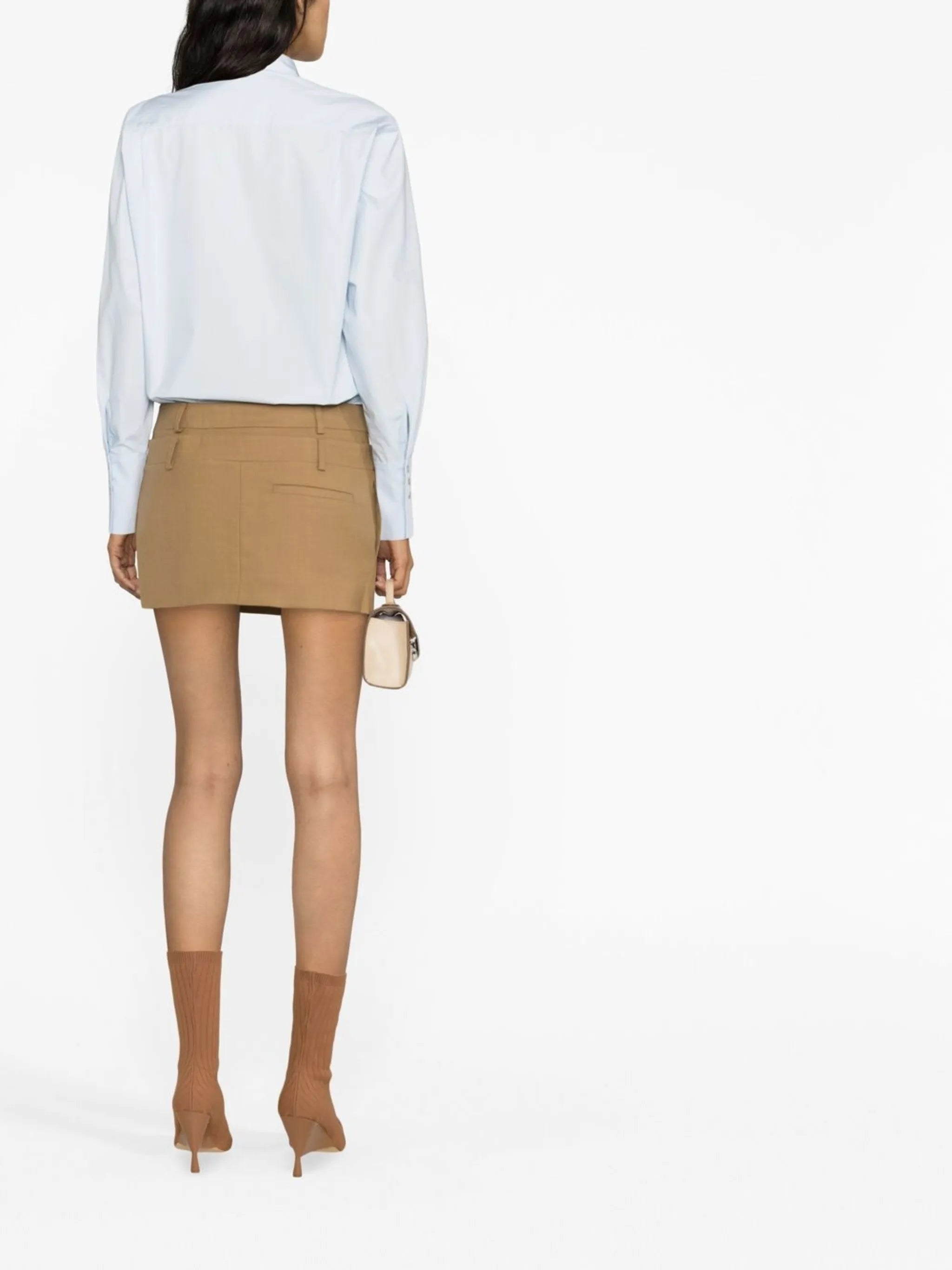 cotton button-up shirt