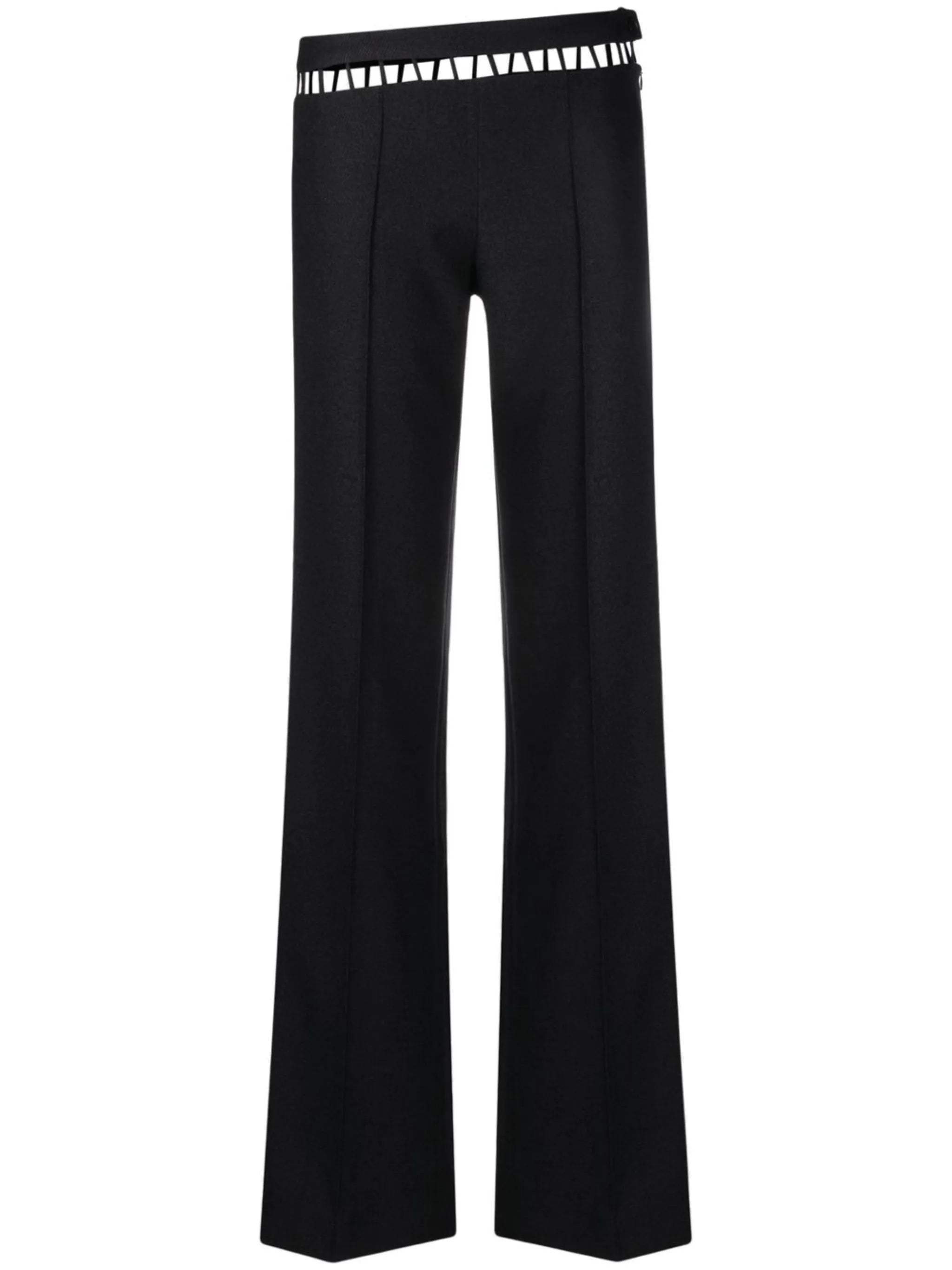 Osmia cut-out detail high-waisted trousers